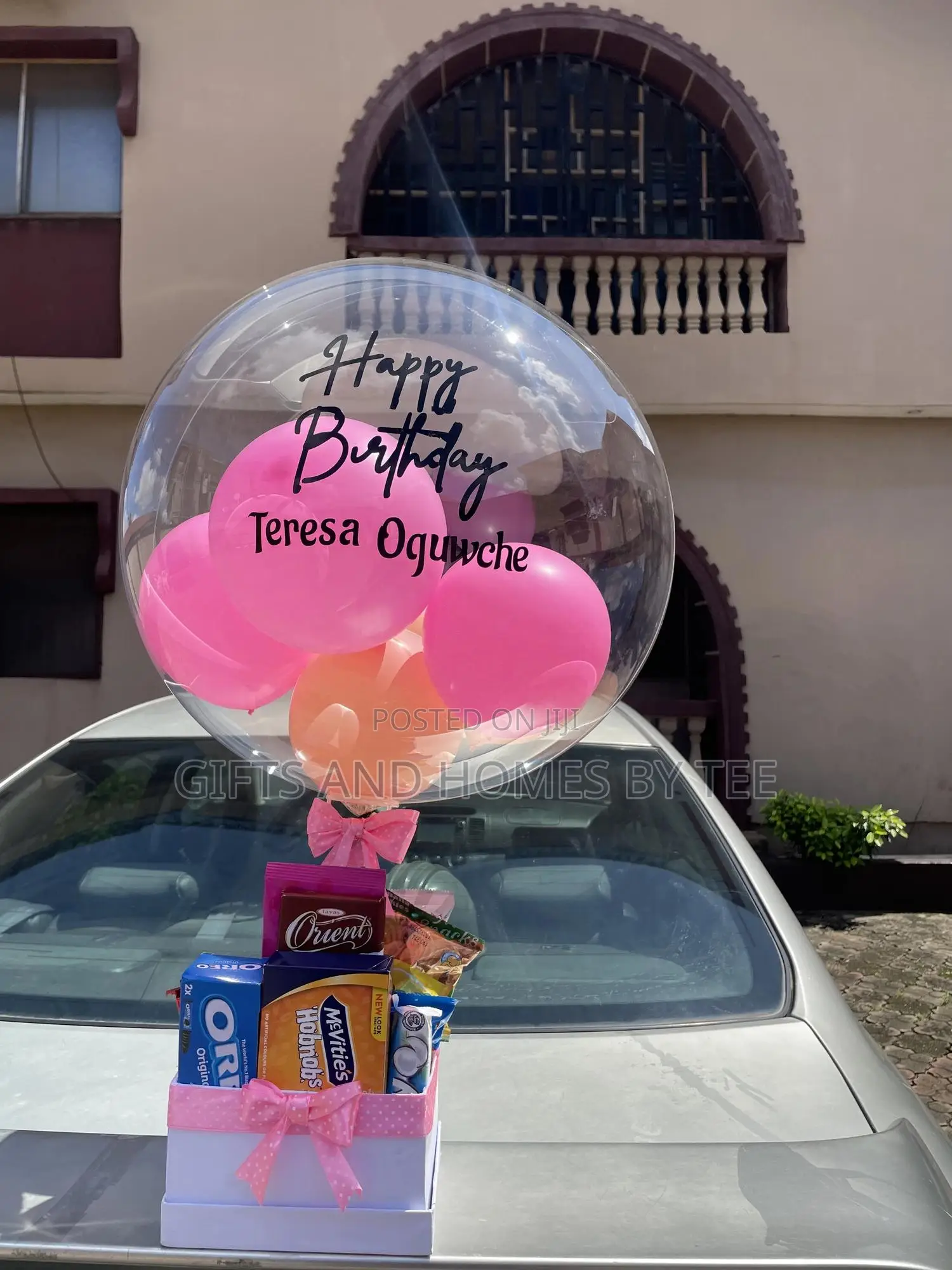Very Beautiful Balloon Treats Box