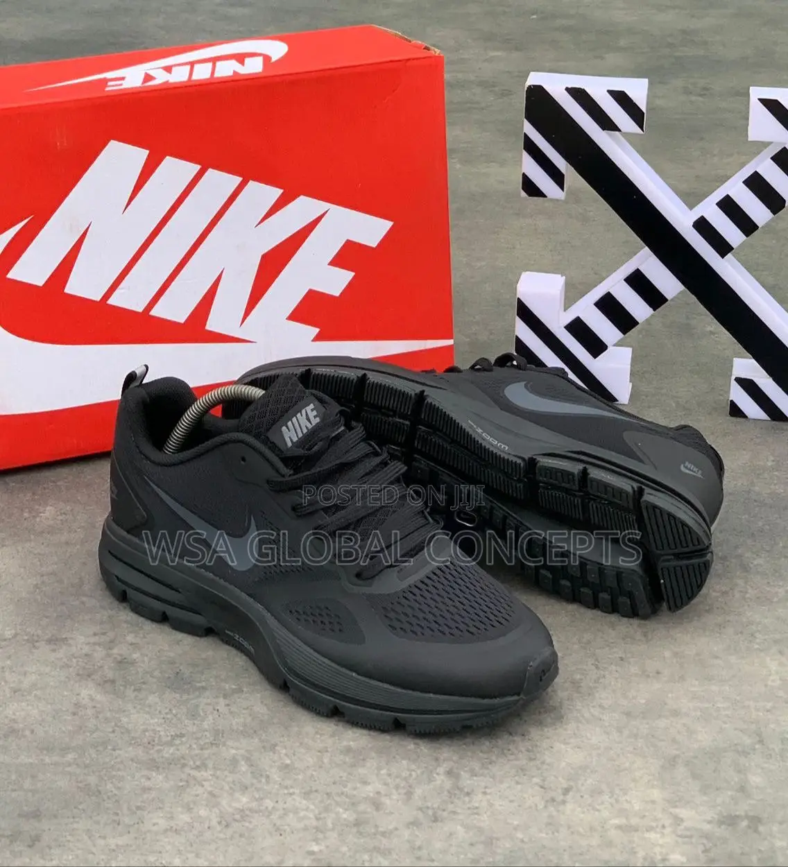 Nike Zoom Pegasus 26X Black Sneakers
