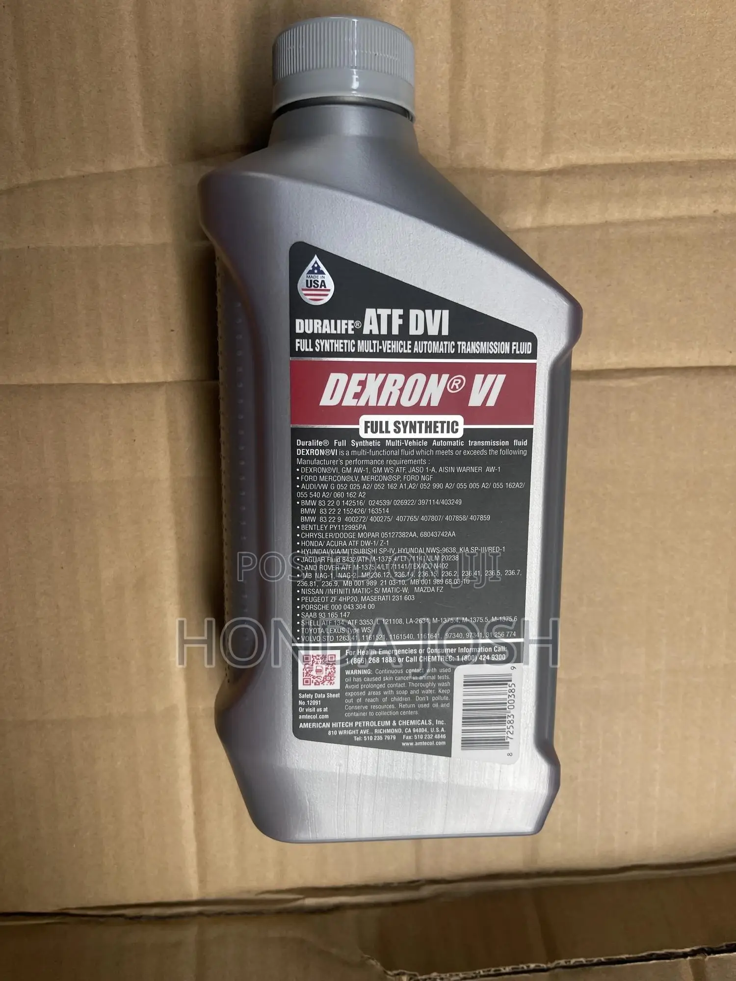 Honda/Acura Gear Oil ATF Dw-1