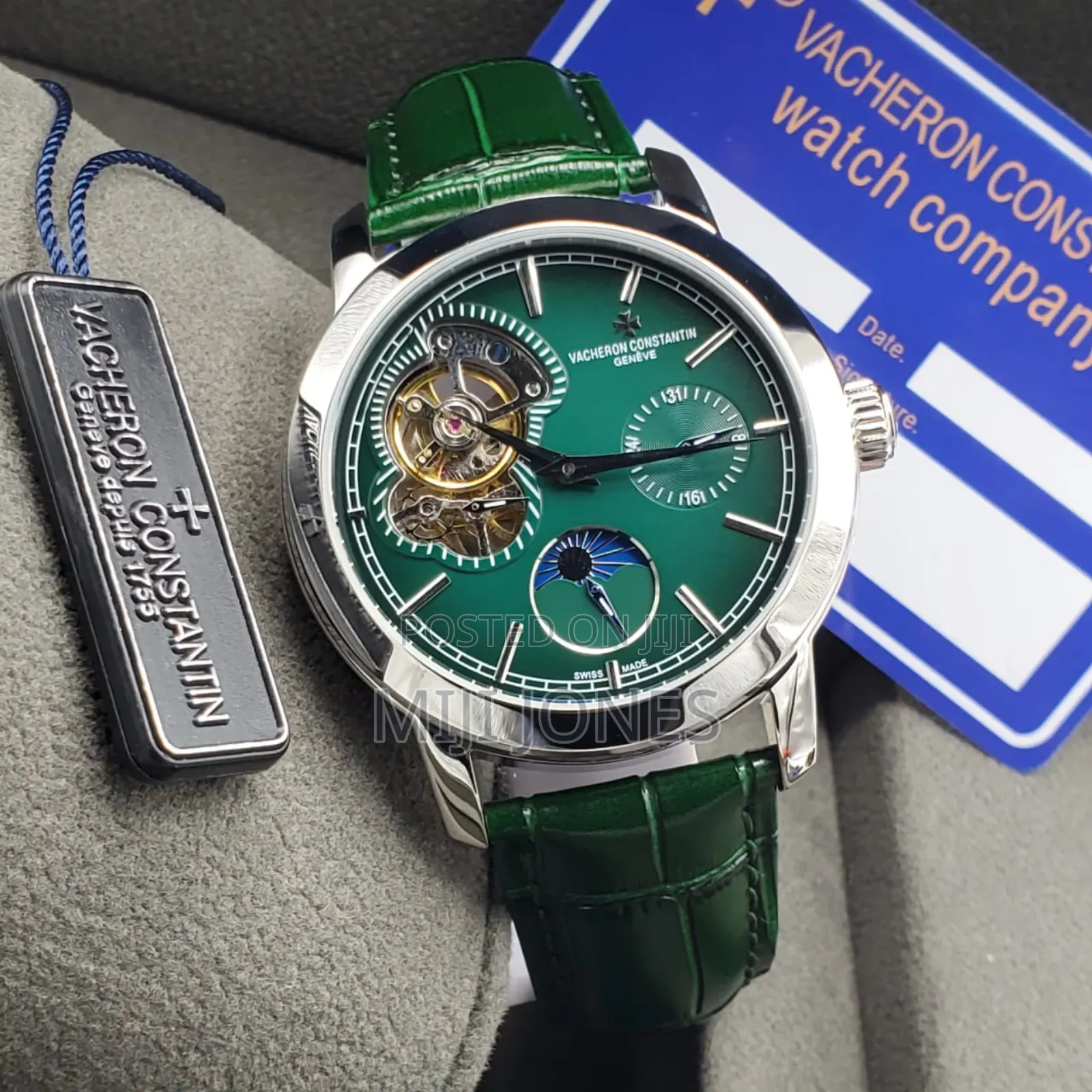 Vacheron CONSTANTIN Mens Leather