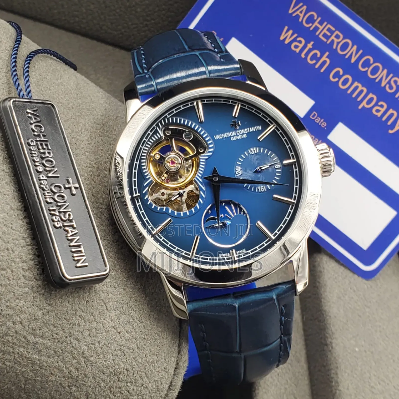Vacheron CONSTANTIN Mens Leather