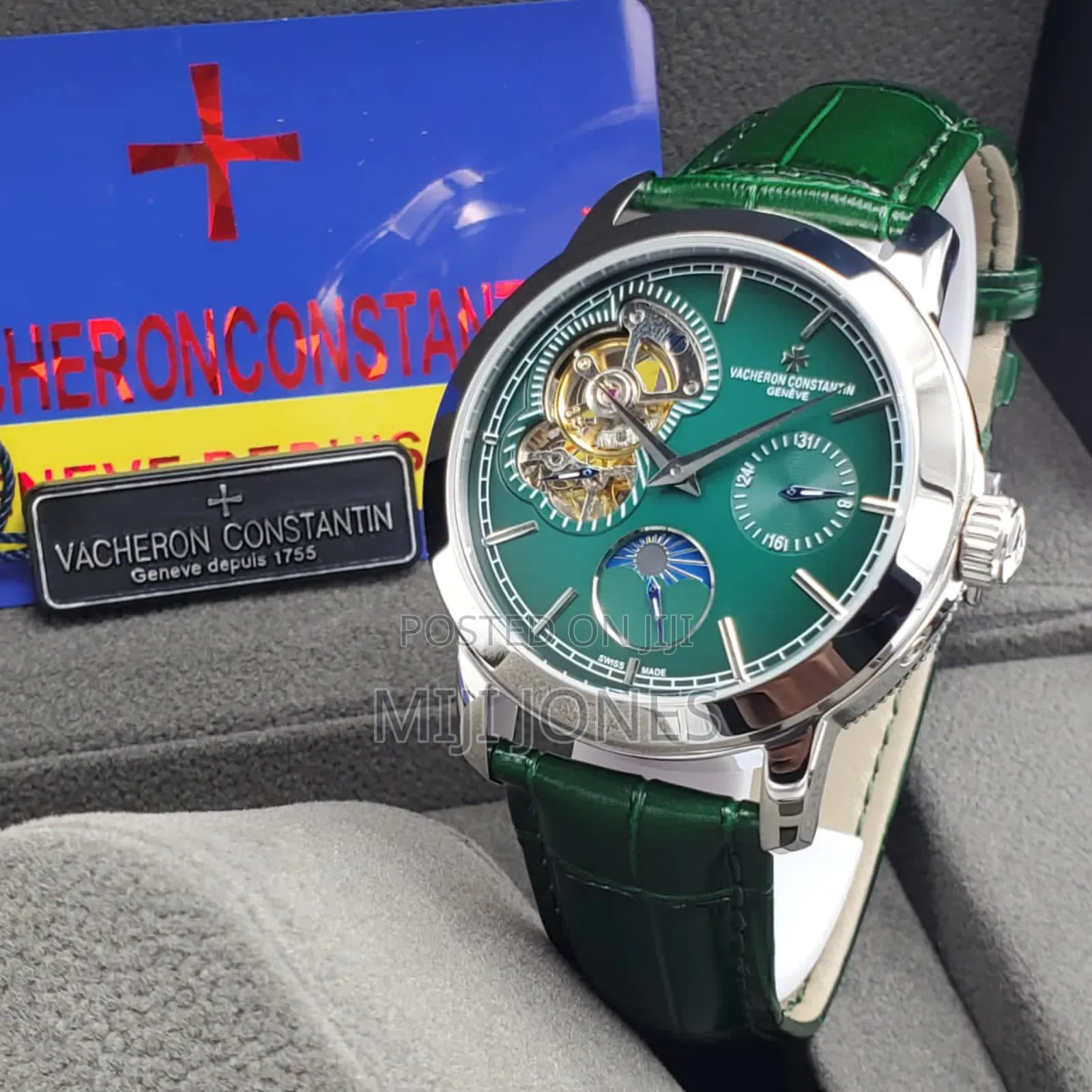 Vacheron CONSTANTIN Mens Leather