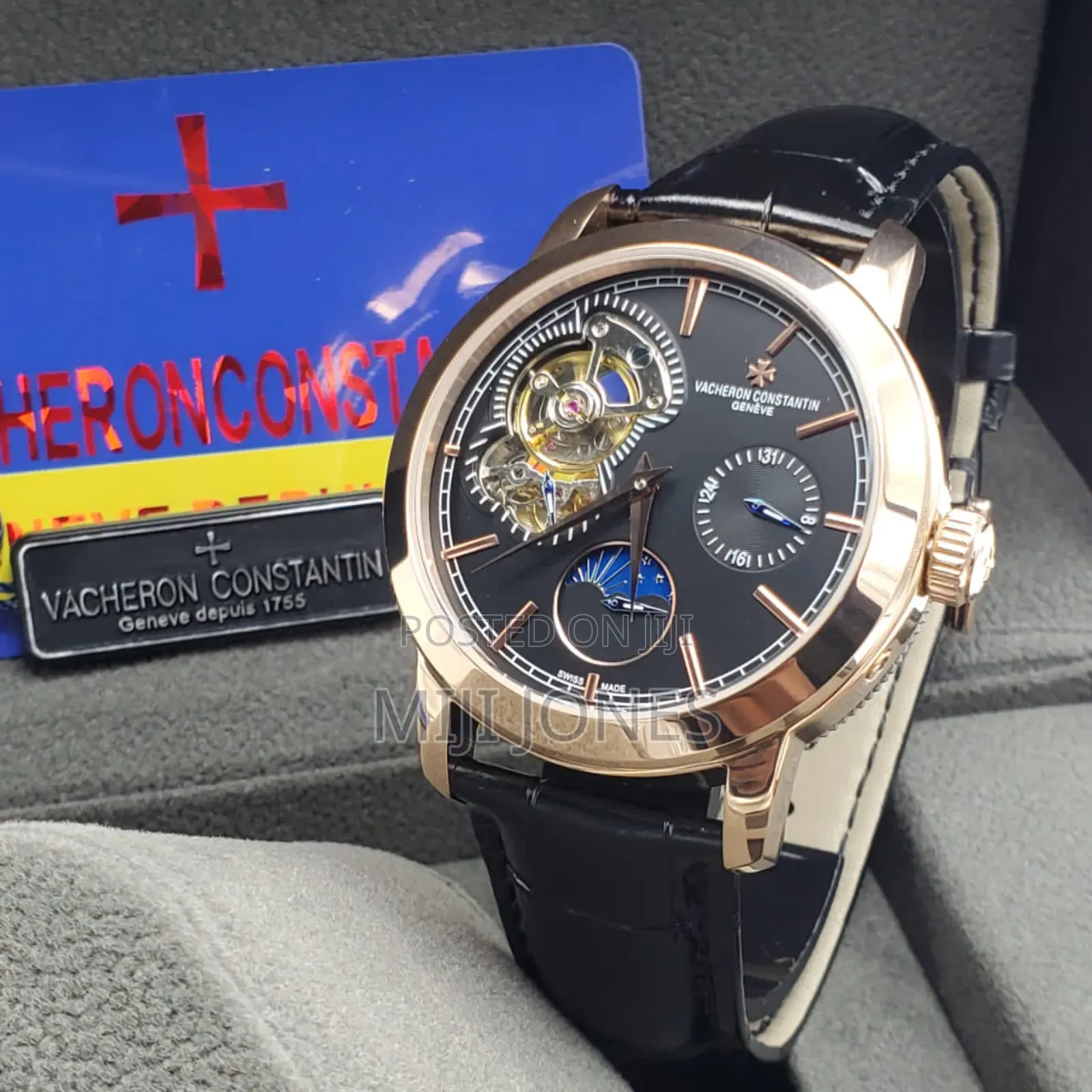 Vacheron CONSTANTIN Mens Leather