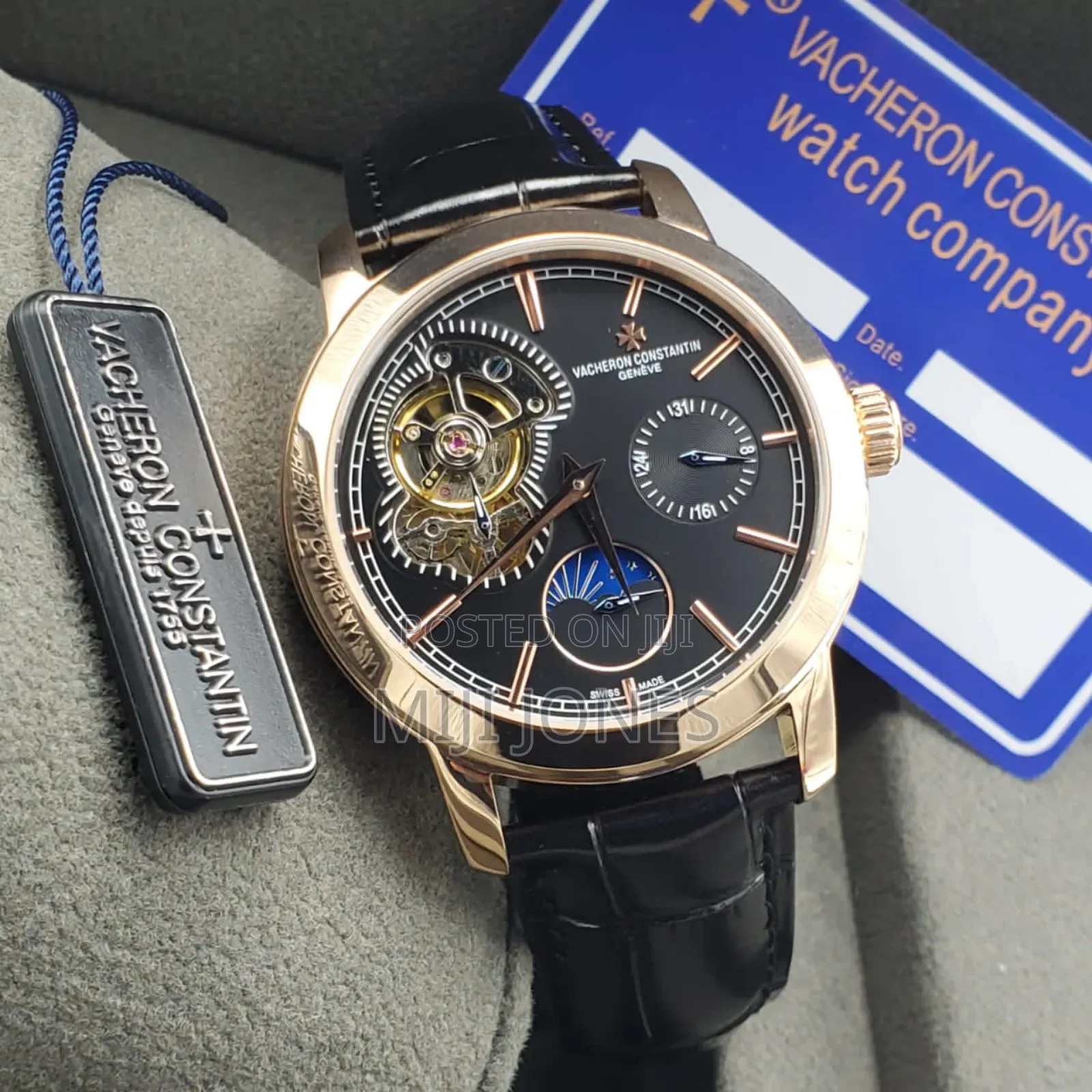 Vacheron CONSTANTIN Mens Leather