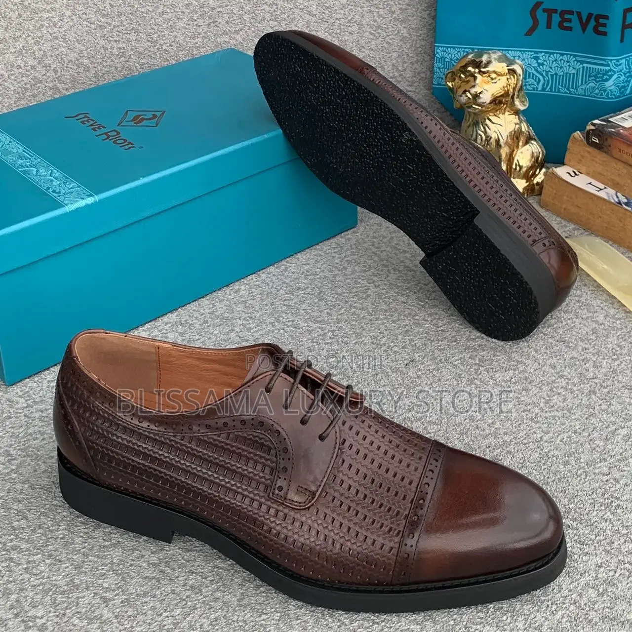 Luxury Steve Riots Men Corporate Oxford Shoes- Durable Confortable