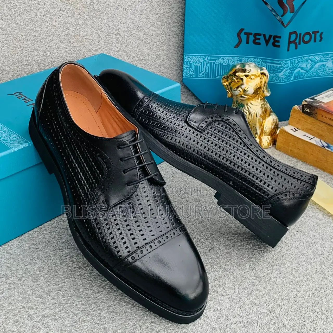 Luxury Steve Riots Men Corporate Oxford Shoes- Durable Confortable