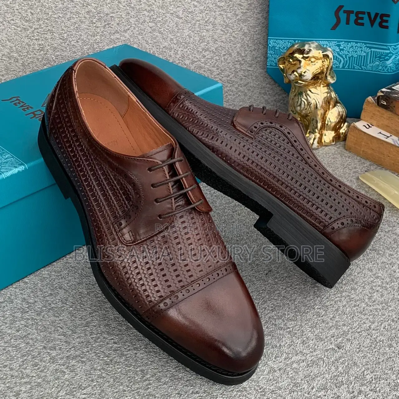 Luxury Steve Riots Men Corporate Oxford Shoes- Durable Confortable