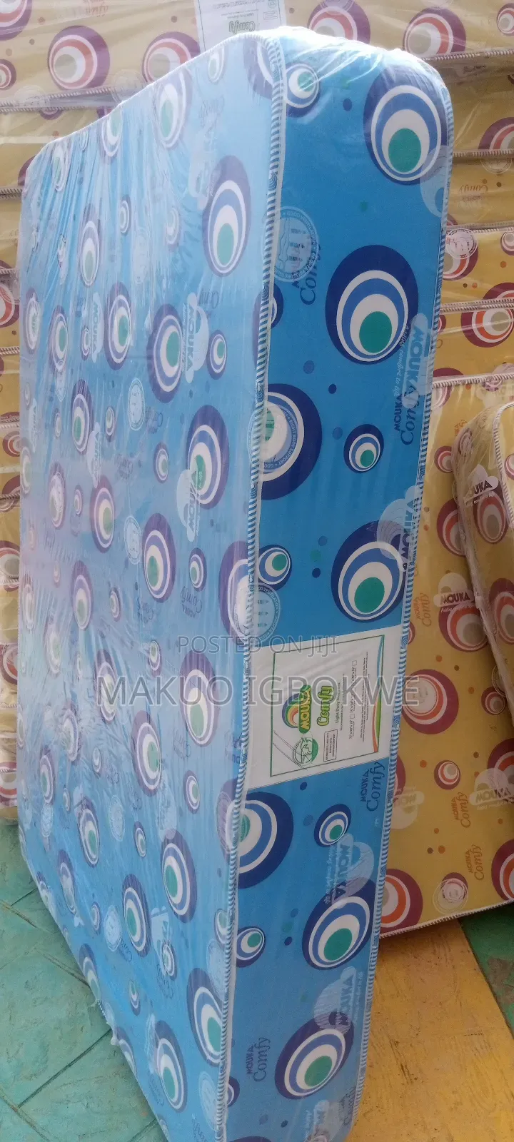 [Bn] 8inches Mouka Comfy 4.5ft by 6ft [ Family Size ]E