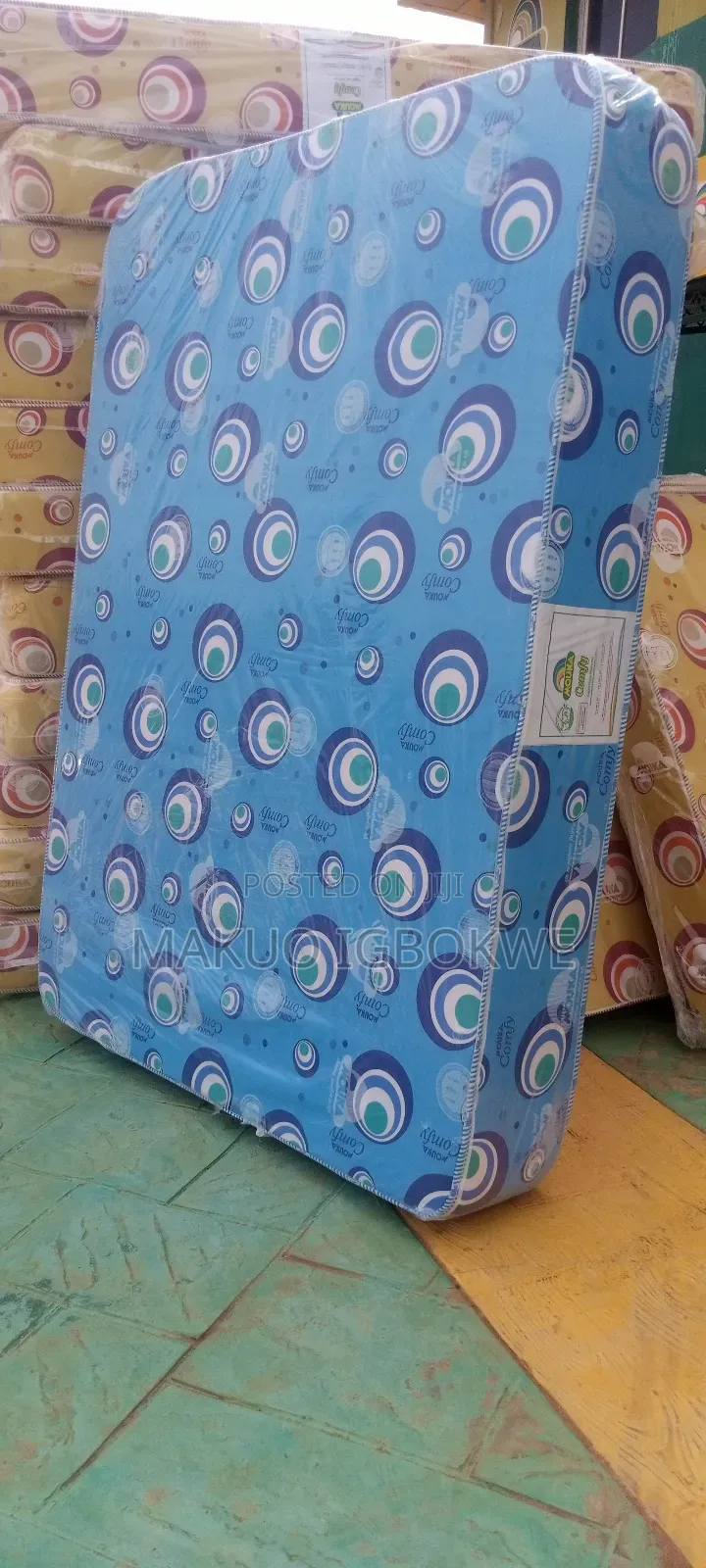 [Bn] 8inches Mouka Comfy 4.5ft by 6ft [ Family Size ]E