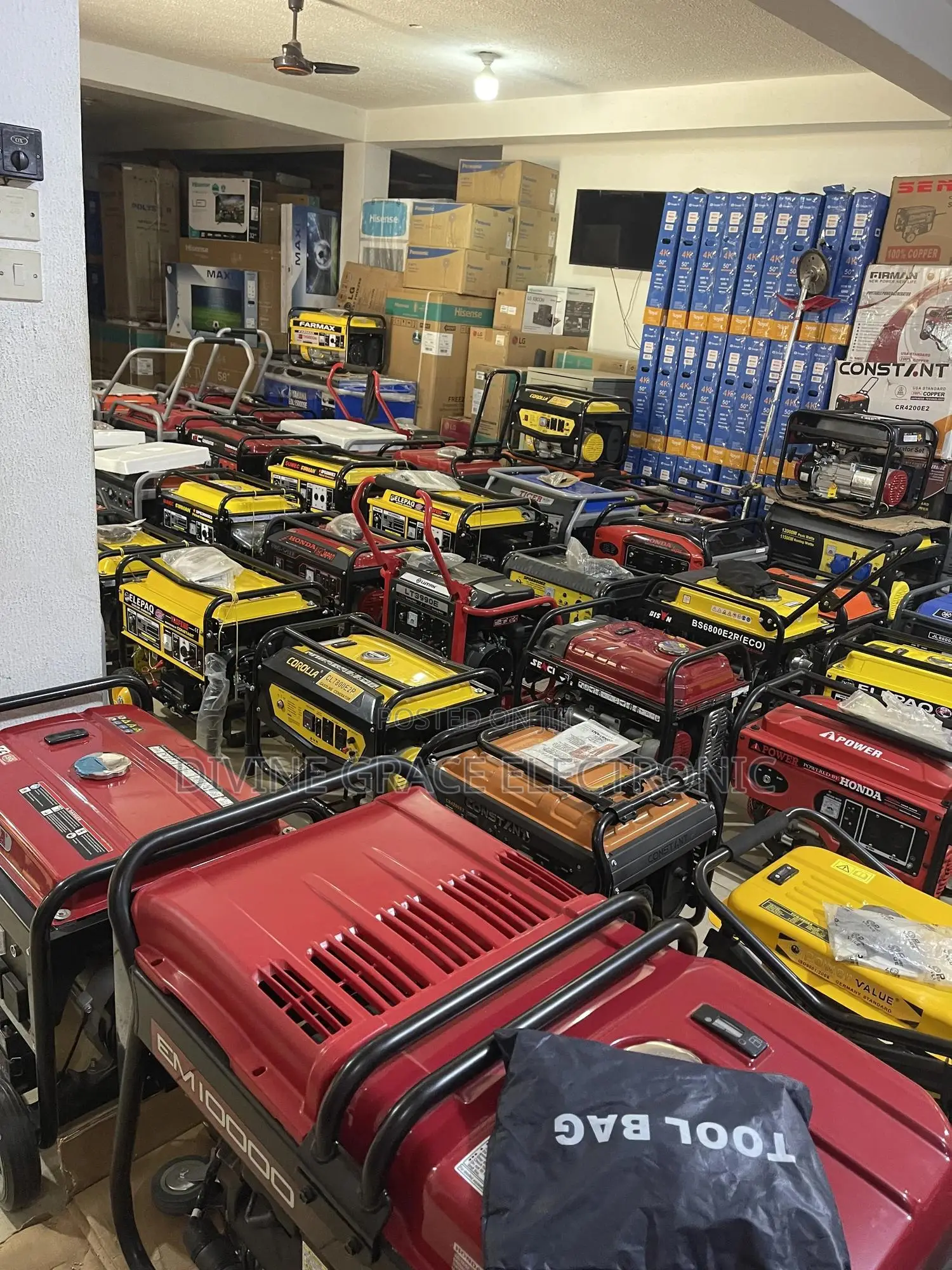 We Sell All Kinds of Petrol/Diesel Generators