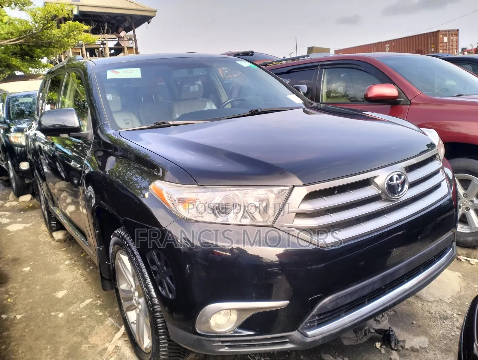 Toyota Highlander Limited 3.5l 4WD 2013 Black