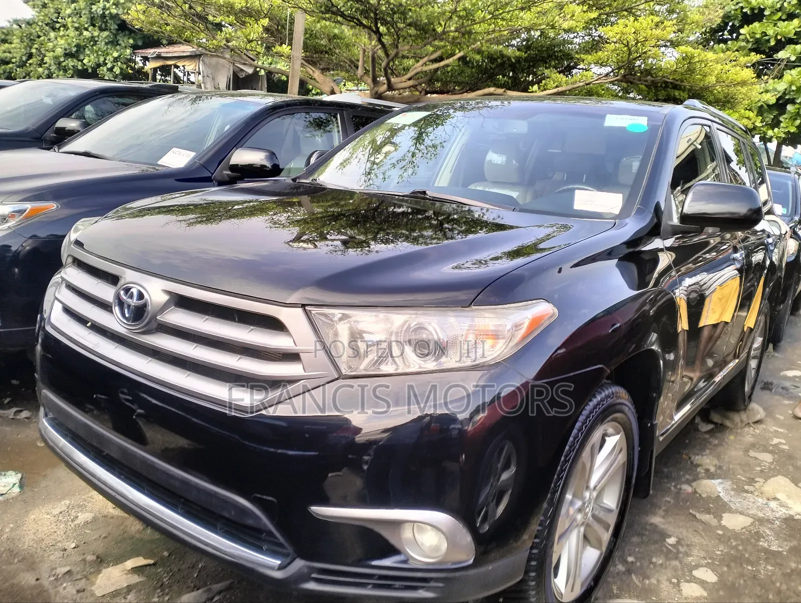 Toyota Highlander Limited 3.5l 4WD 2013 Black