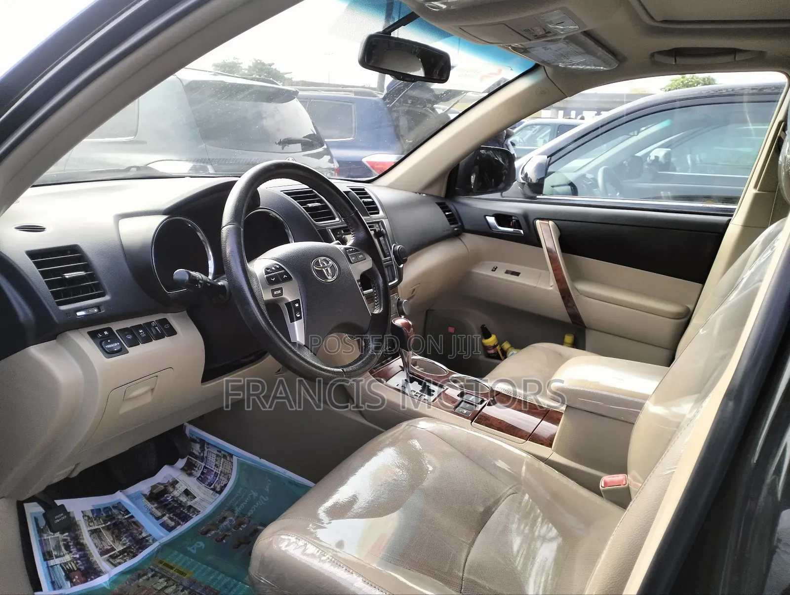 Toyota Highlander Limited 3.5l 4WD 2013 Black