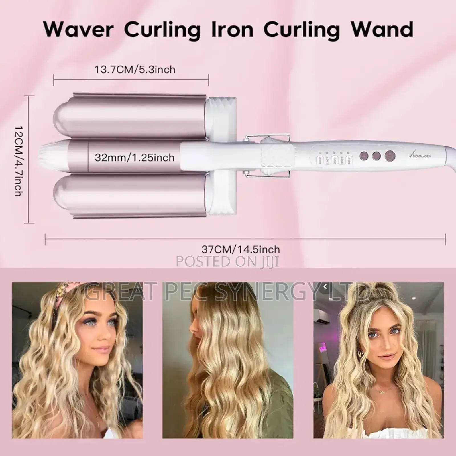 Premium Ceramic Hair Curler