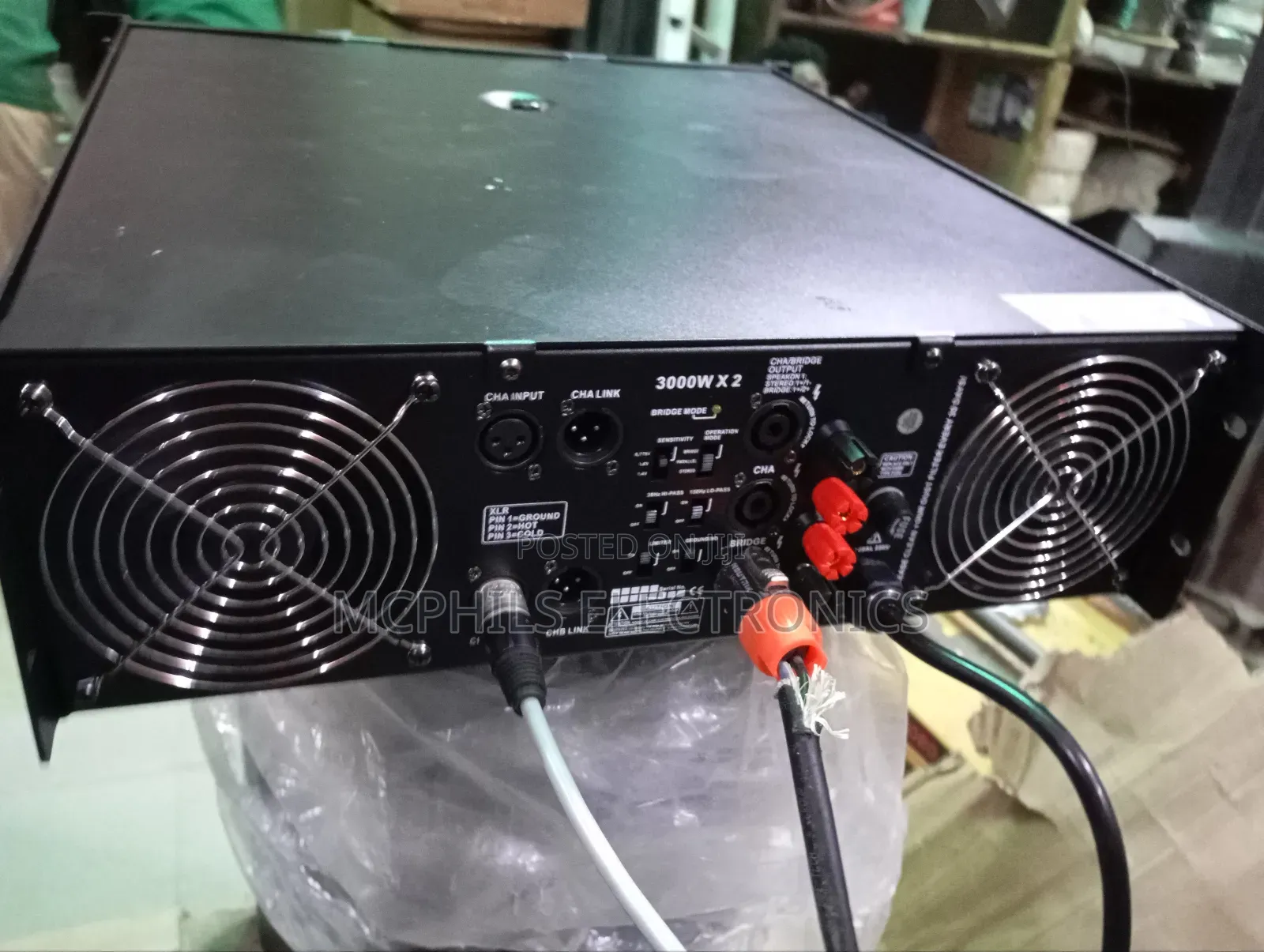 Soundedge 4500w X2 Powered Amplifier