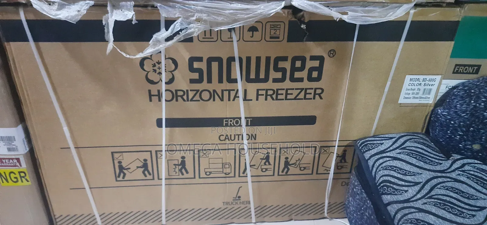 600L Double Dor Chest Freezer Snowsea.