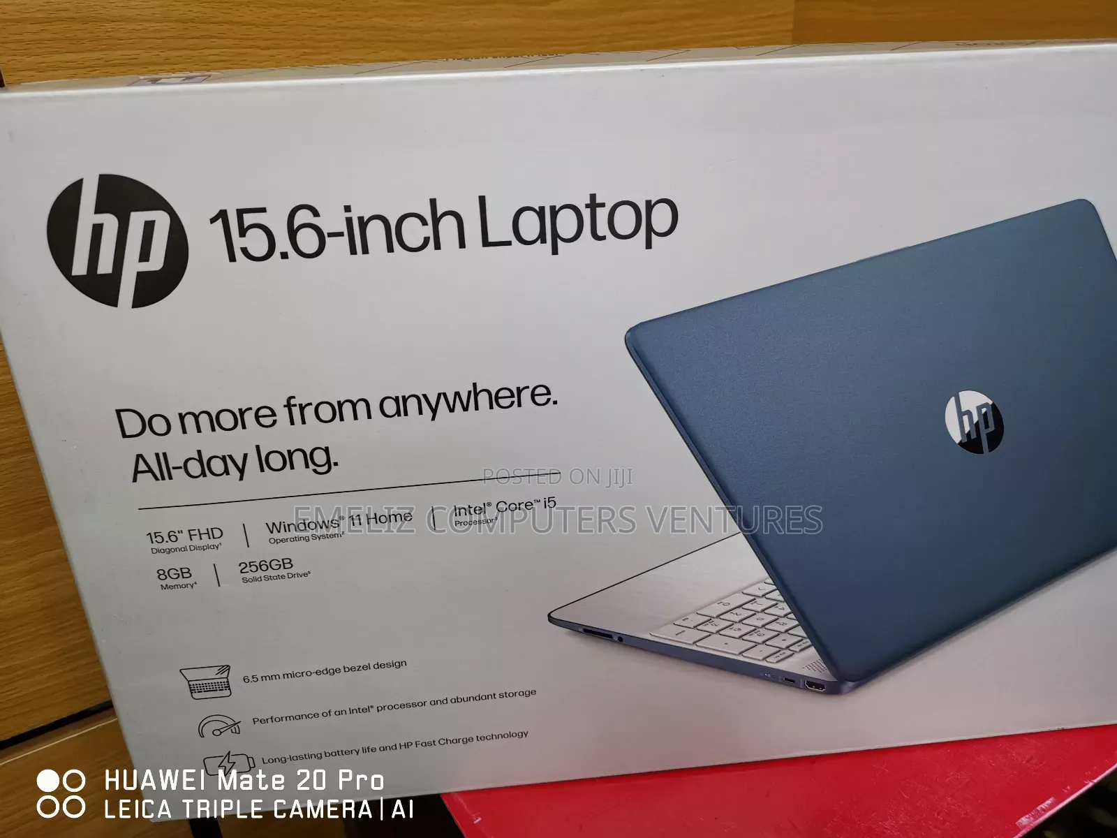 New Laptop HP 15S 8GB Intel Core i5 SSD 256GB