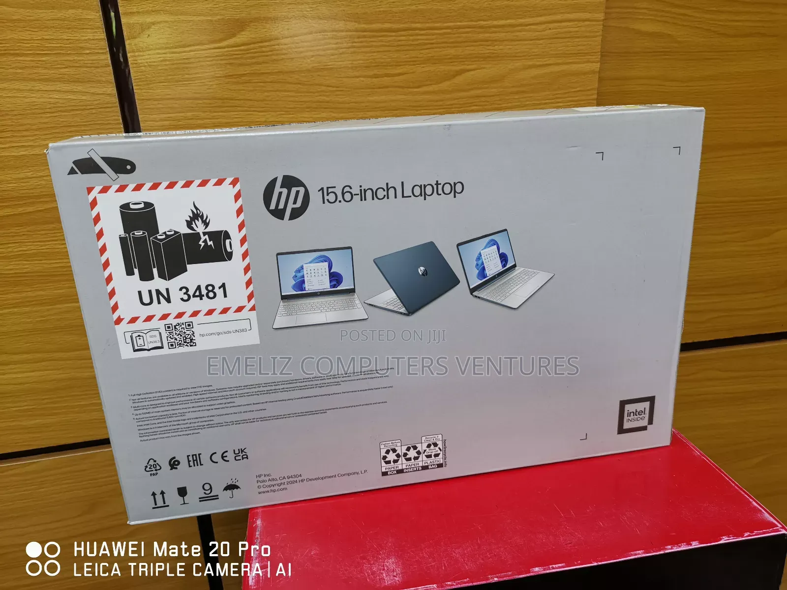New Laptop HP 15S 8GB Intel Core i5 SSD 256GB