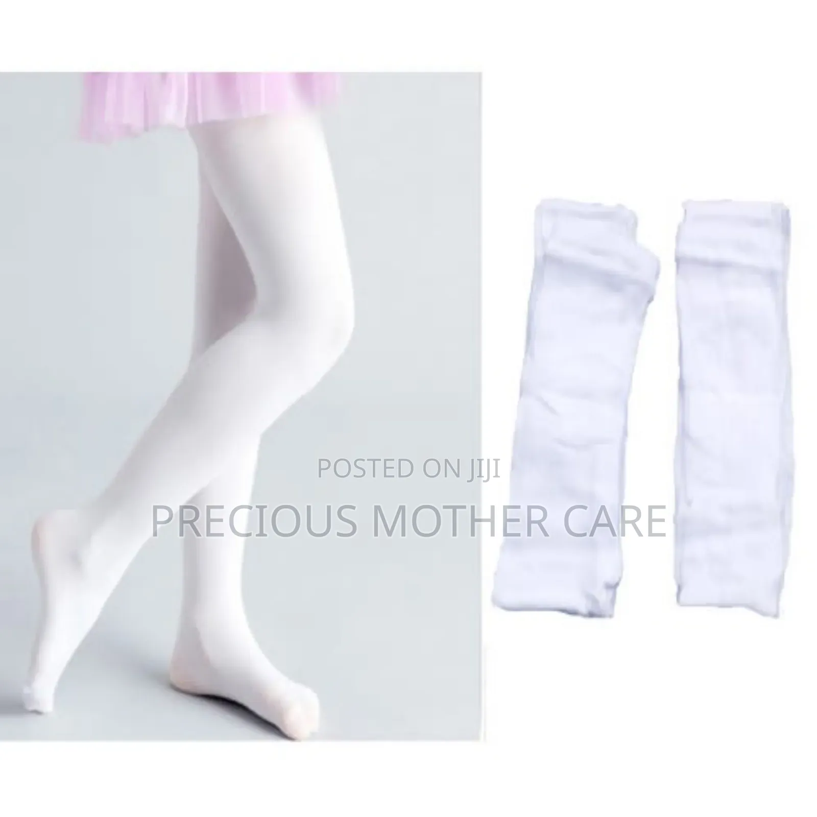 Children Tick Pop Sock Available White and Black