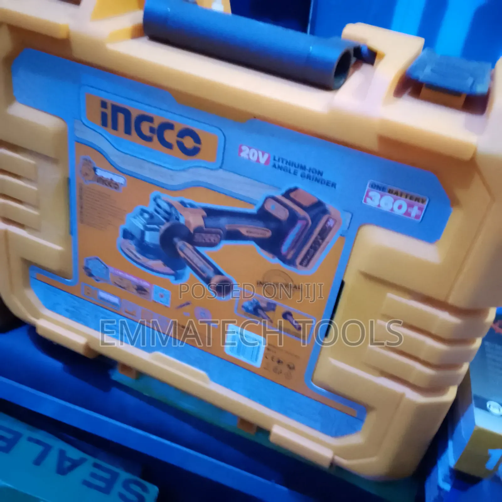 Battery Ingco Grinding Machine