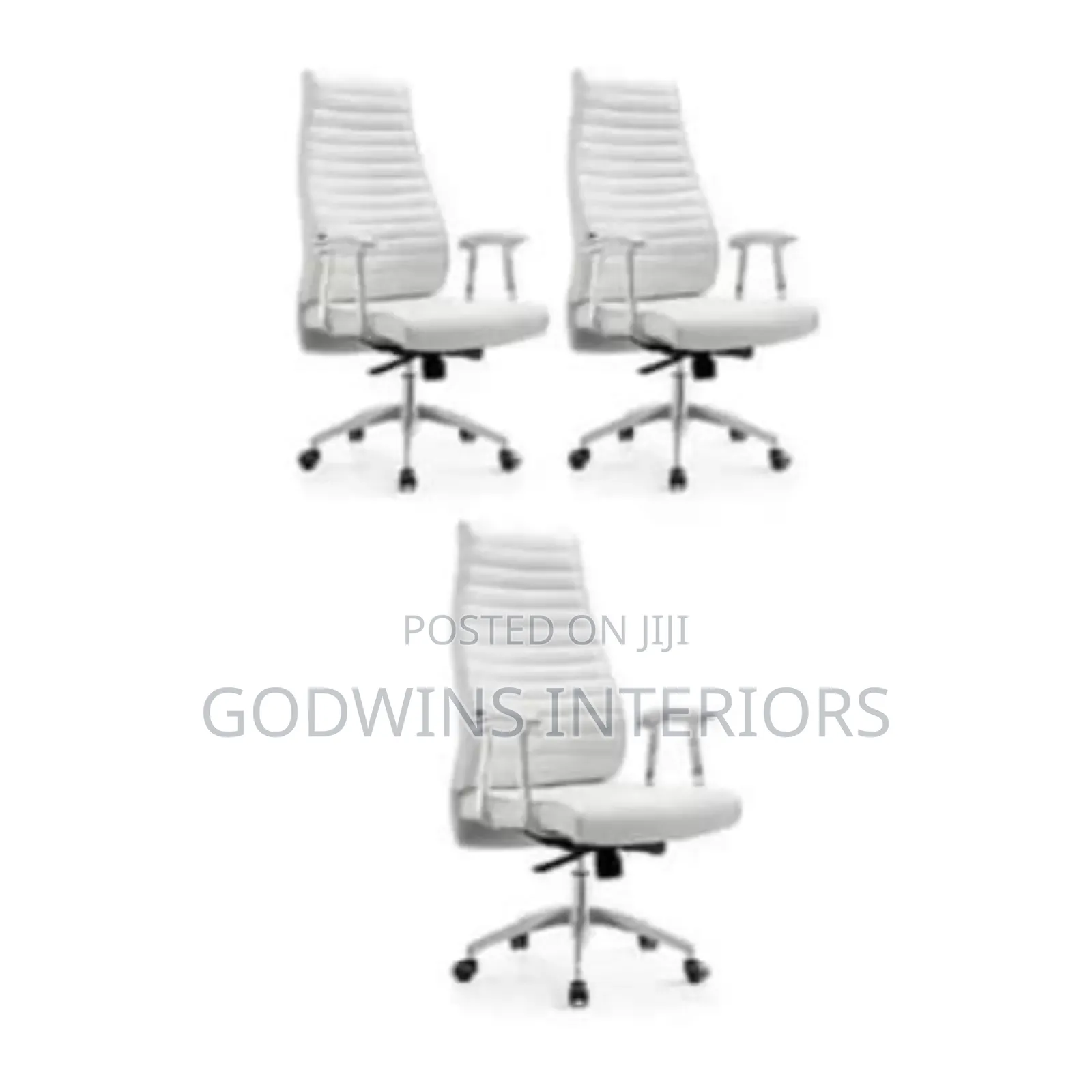 Executive Leather Office Chair-3 PCS