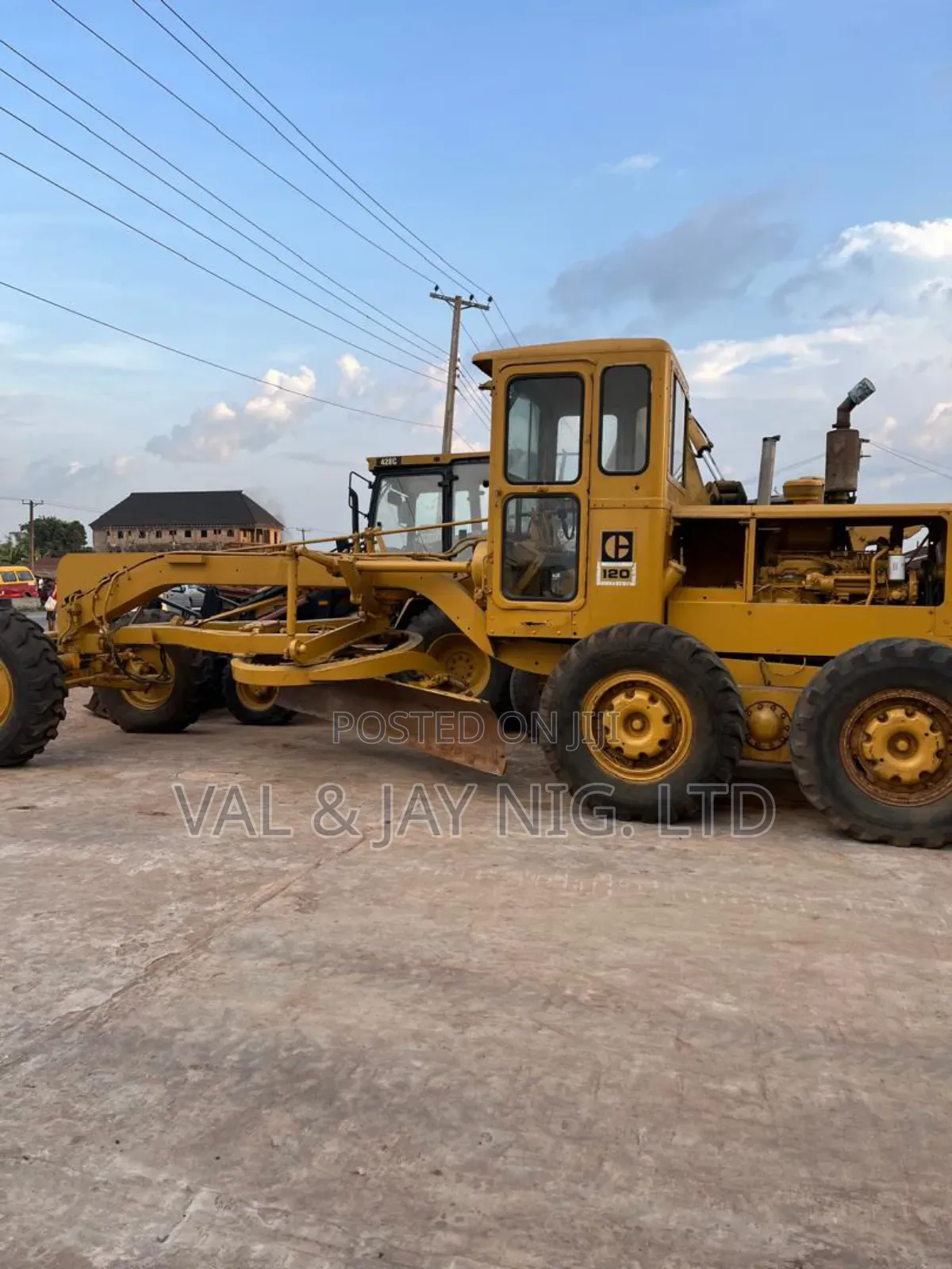 Cat Motor Grader 120b - Foreign Use - First Grade