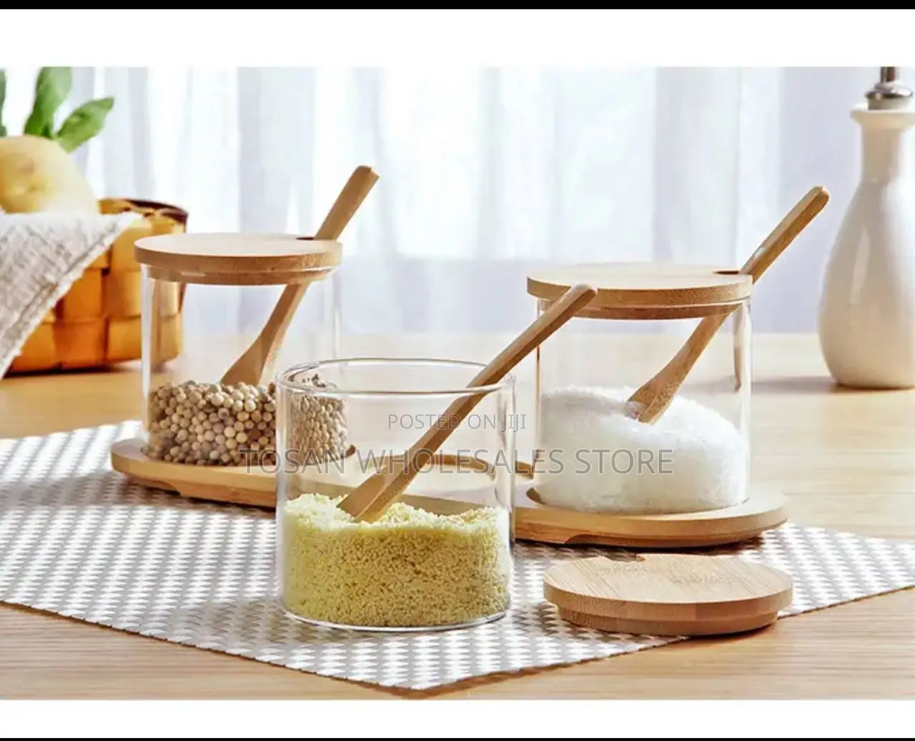 3pcs Set Seasoning Jars