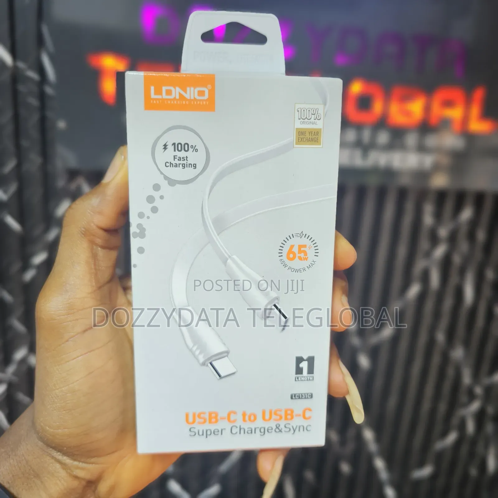Ldnio Lc131c Usb C to Usb C 1 Meter Length Cable