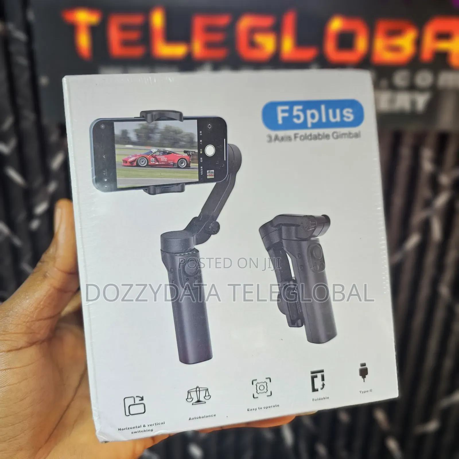 F5 Plus 3-Axis Smartphone Foldable Handheld Gimbal