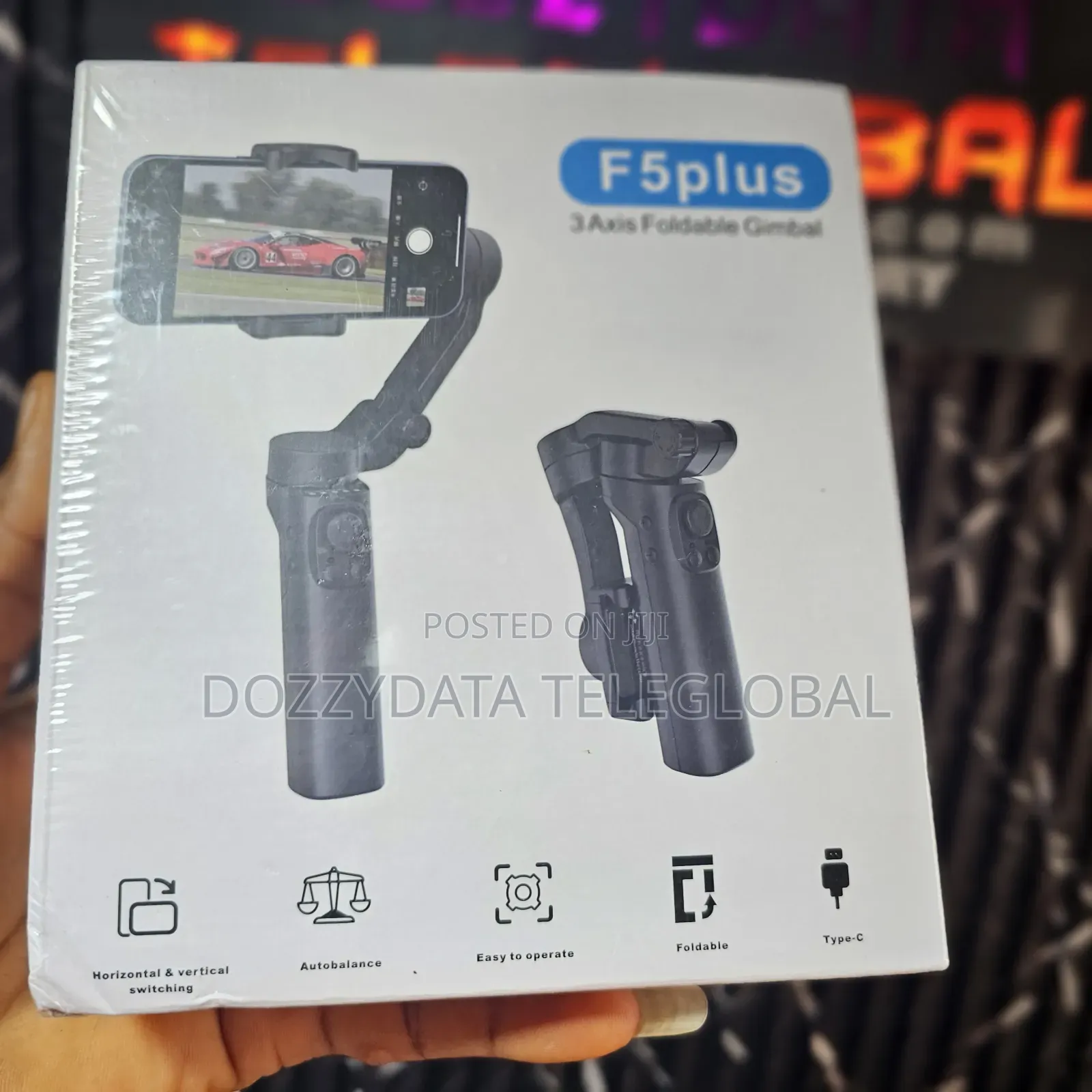 F5 Plus 3-Axis Smartphone Foldable Handheld Gimbal