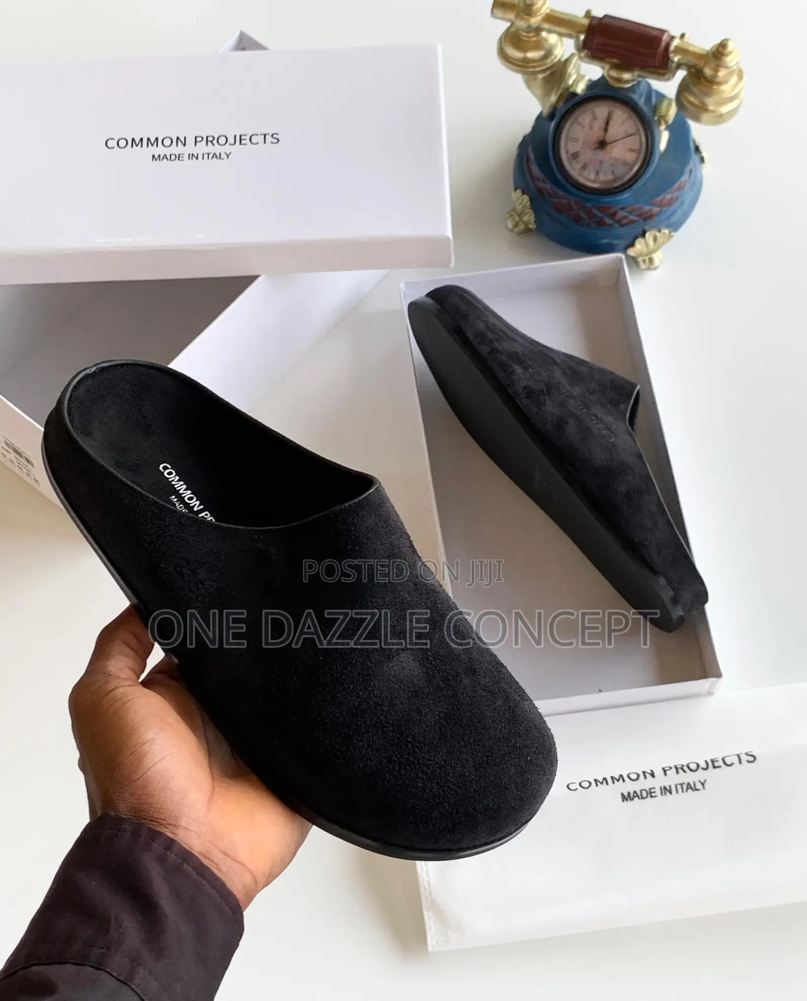 CP Suede Mule