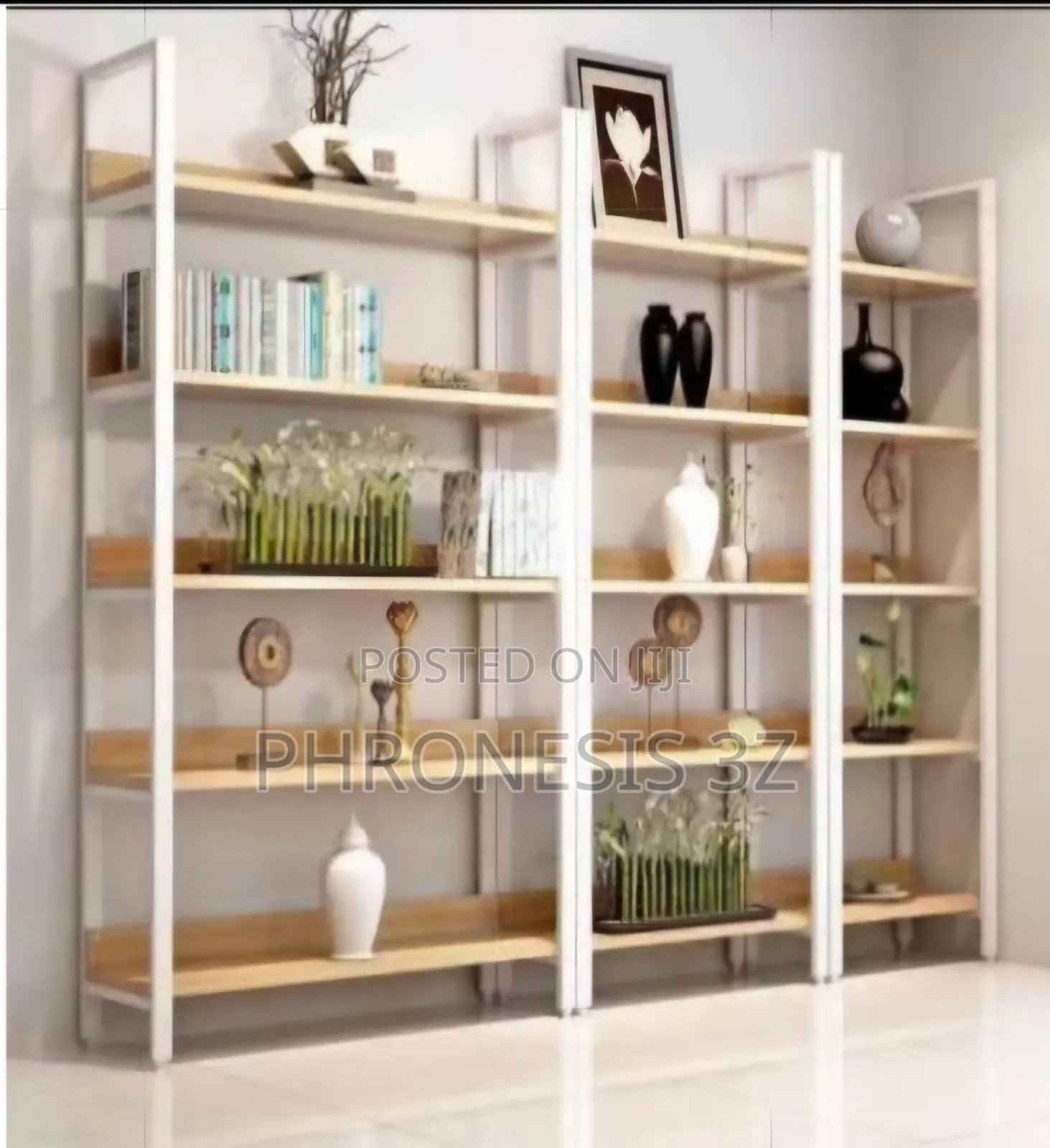4ft Multipurpose Steel-Wood Shelf