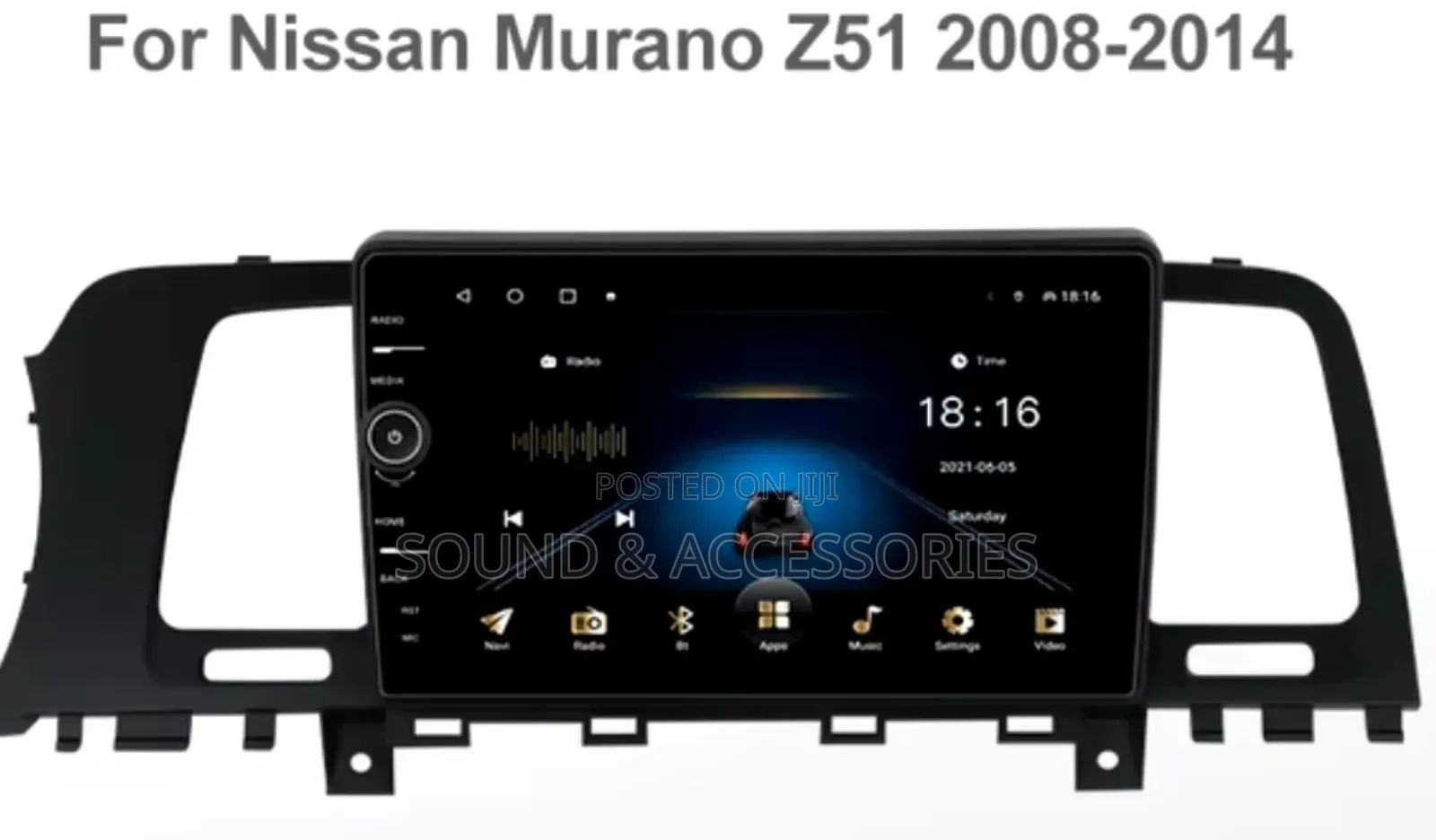 Nissan Murano 2008-2014 Android GPS Navigation System