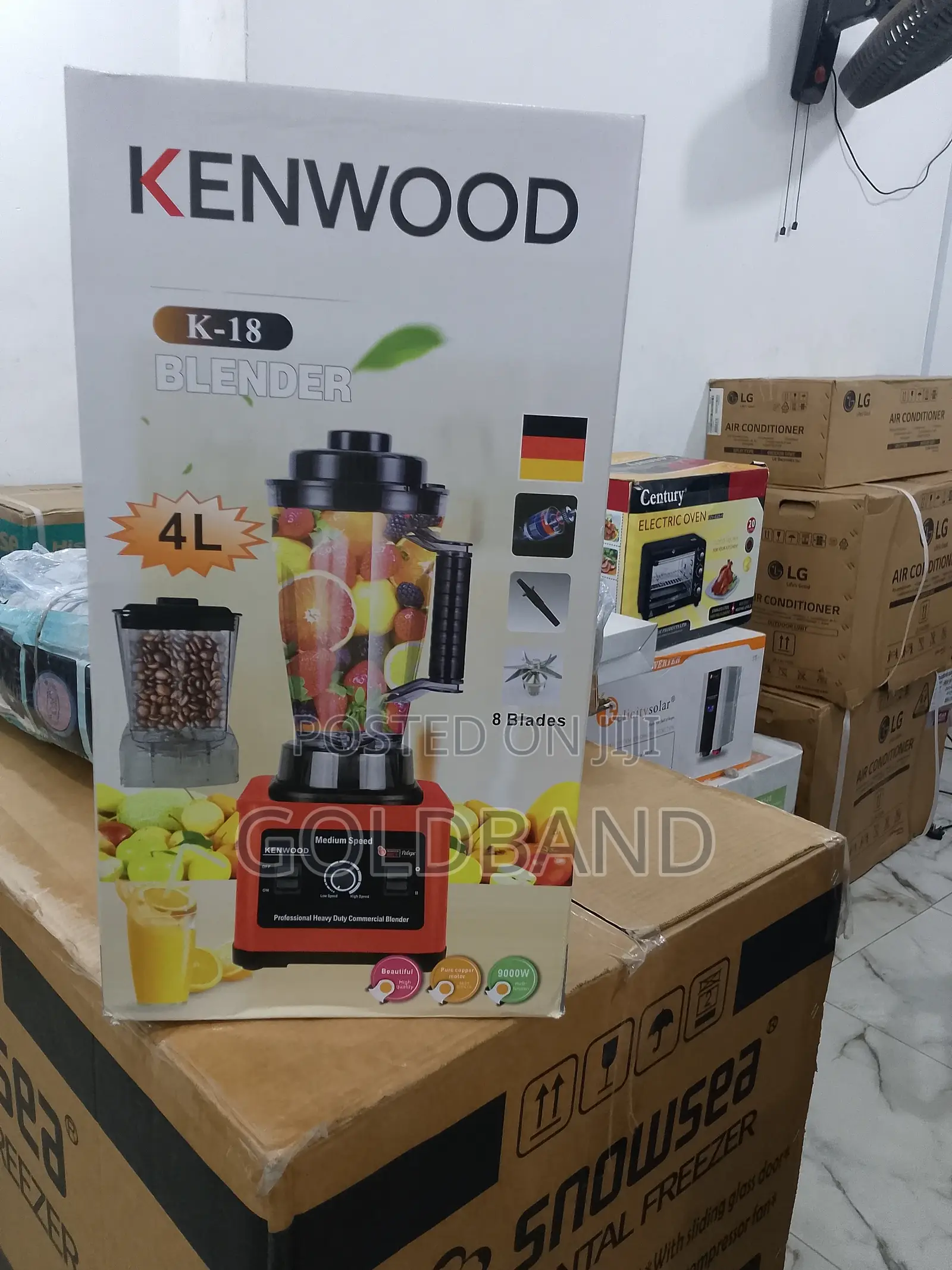 Kenwood Double Cup 4L Jar Blender (Blend Buddy)