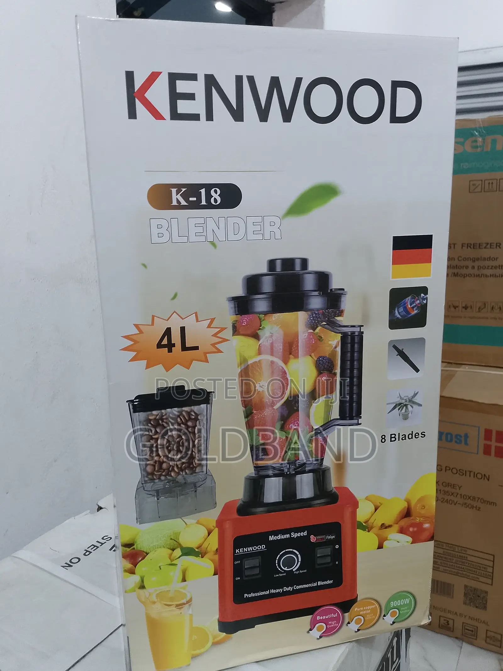 Kenwood Double Cup 4L Jar Blender (Blend Buddy)