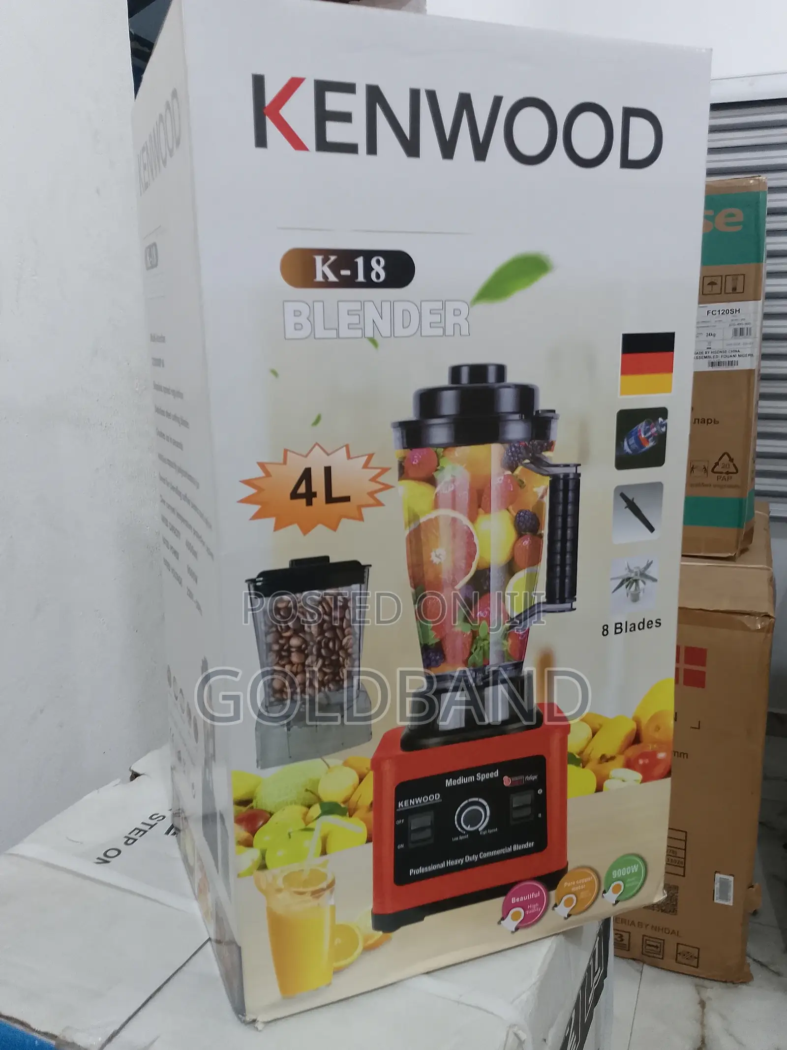 Kenwood Double Cup 4L Healthy Jar Blender