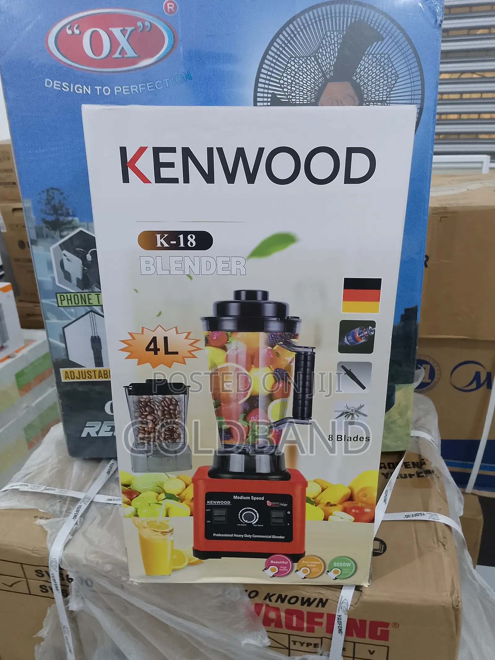 Kenwood Double Cup 4L Healthy Jar Blender