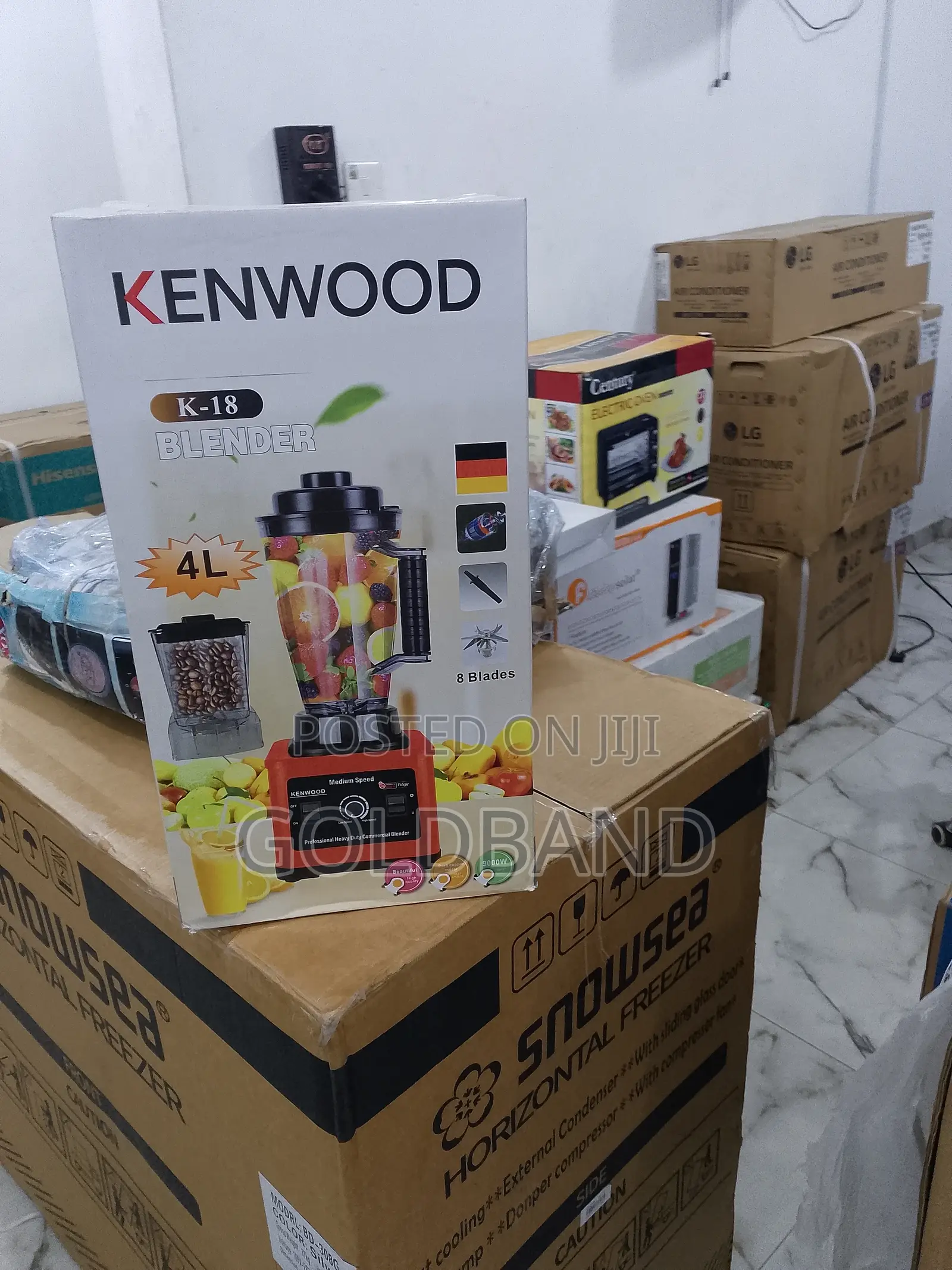 Kenwood Double Cup 4L Jar Blender (Nutri-Blend)