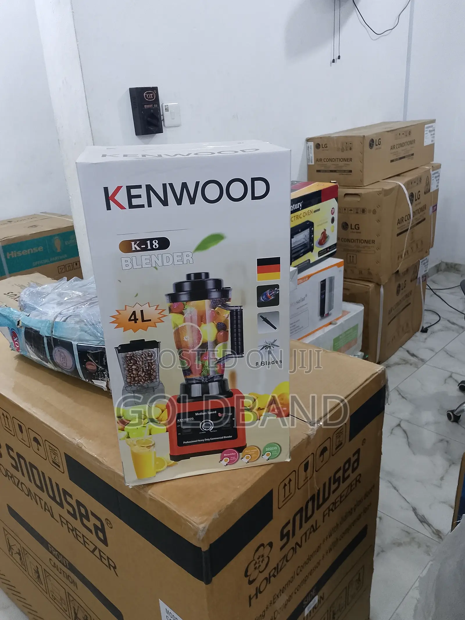 Kenwood Double Cup 4L Jar Blender (Cooking Strength)