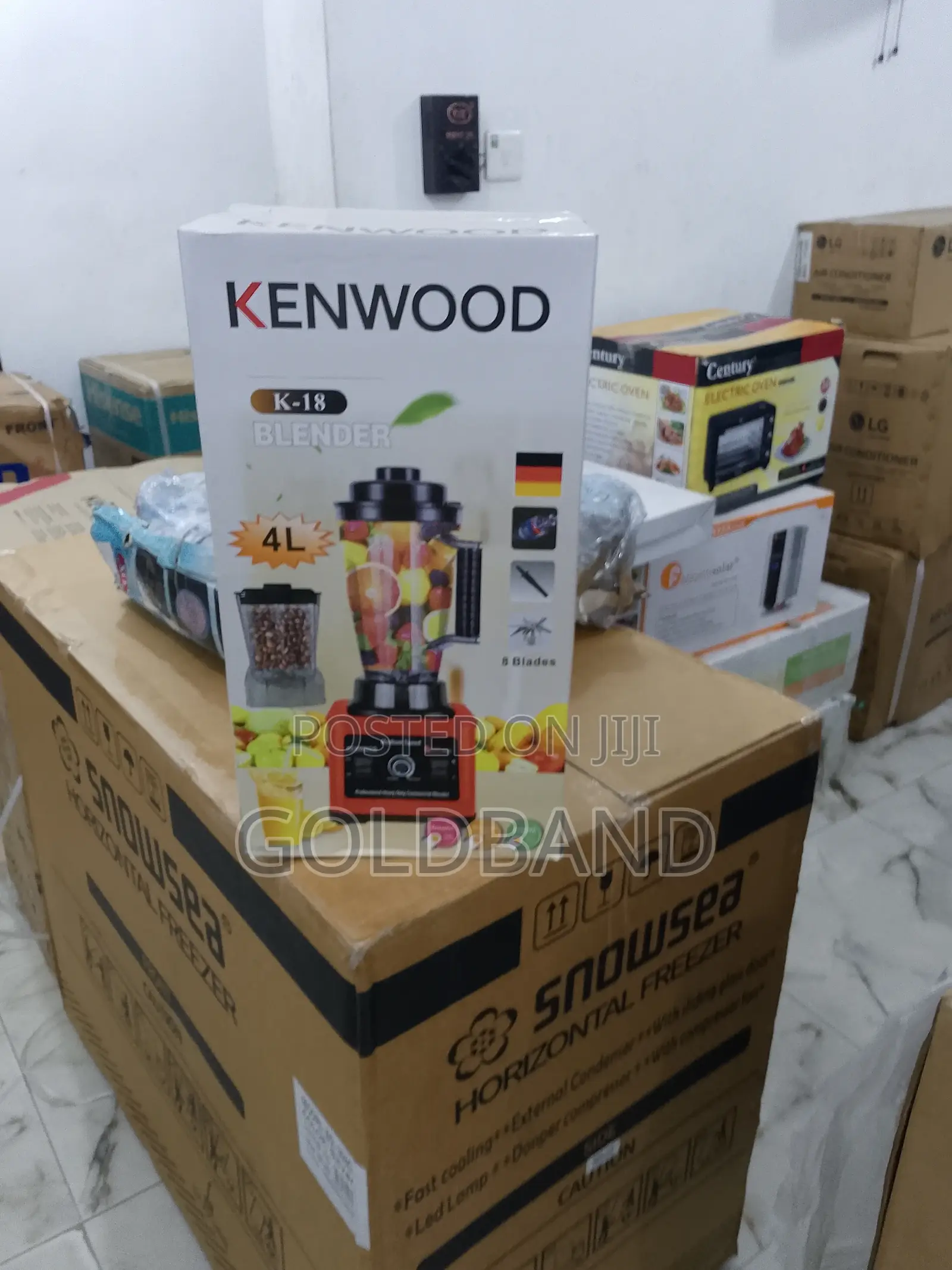 Kenwood Double Cup 4L Jar Blender (Cooking Coach)