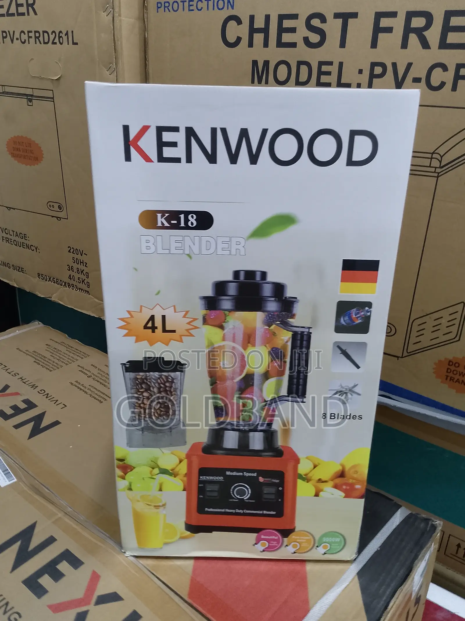 Kenwood Double Cup 4L Sustainable Jar Blender