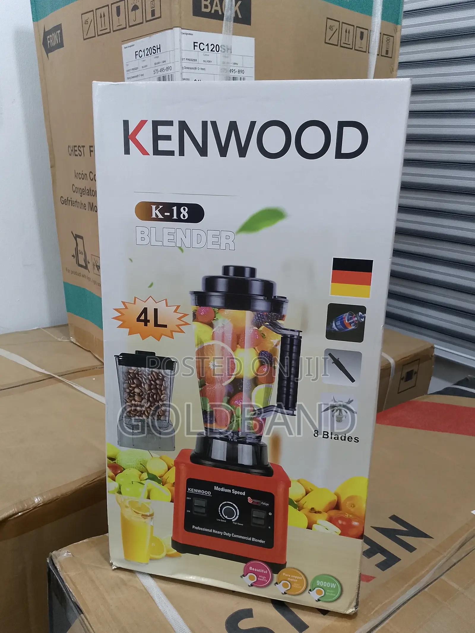 Kenwood Double Cup 4L Sustainable Jar Blender