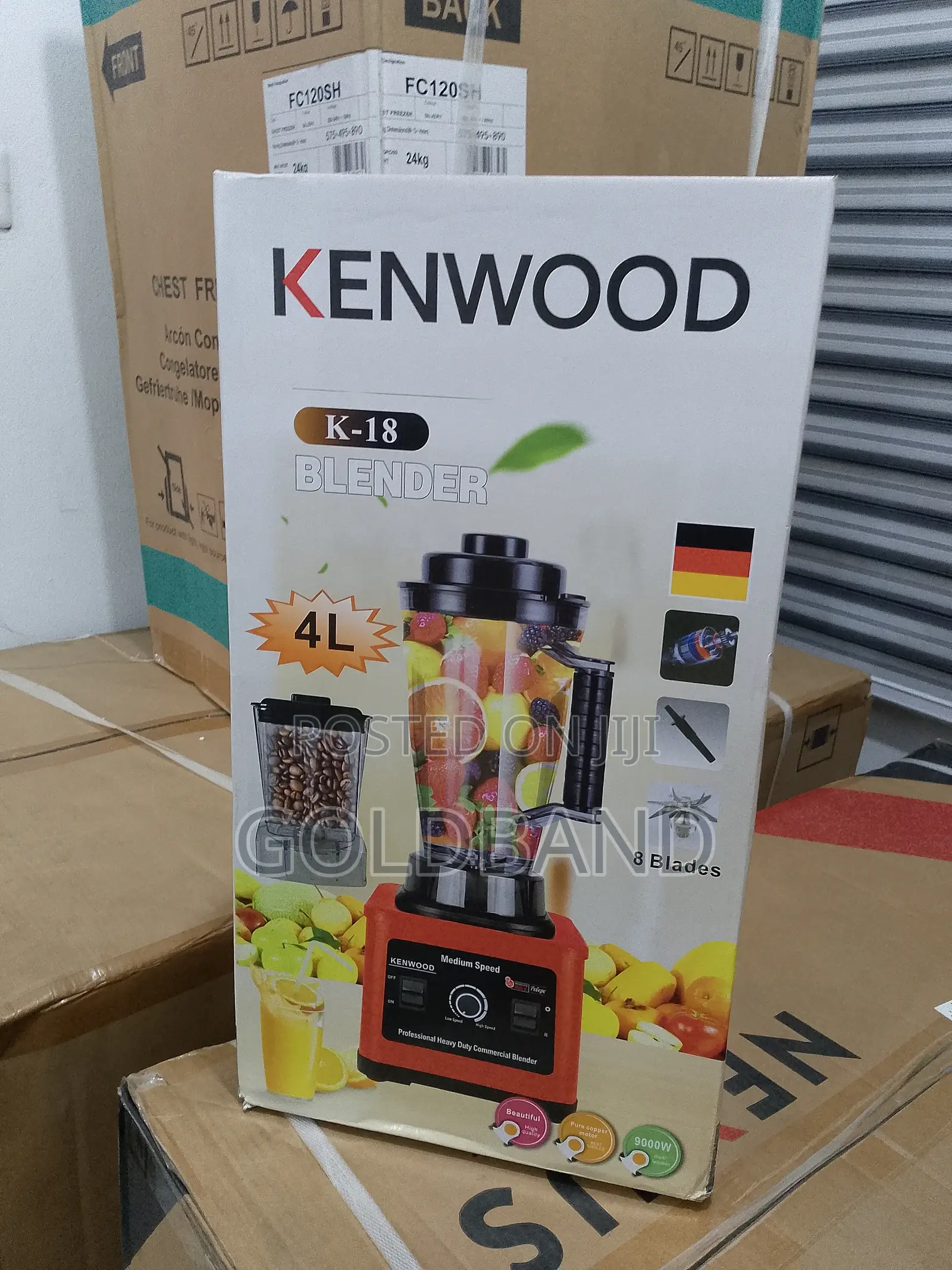 Kenwood Double Cup 4L Jar Blender (Smart Blend Pro)