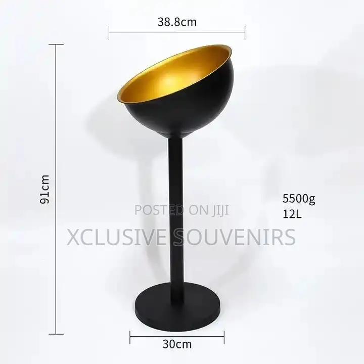 Luxury Stainless Steel Champagne Ice Buckets With Stand Bar