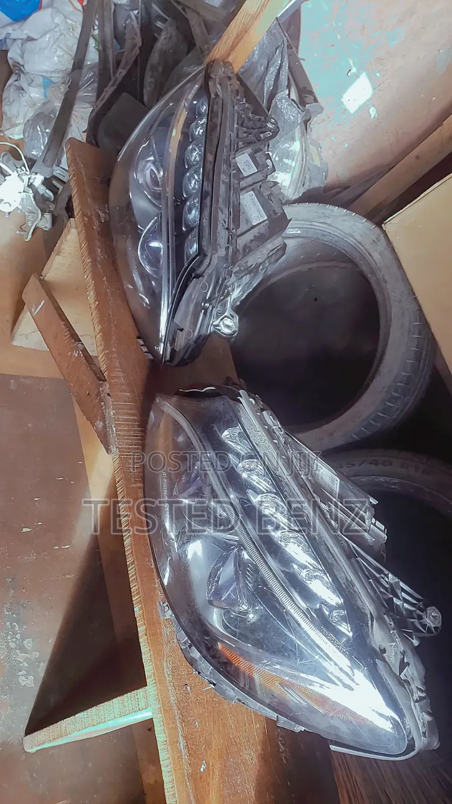 Mercedes-Benz C300 W205 Double Charger Headlights