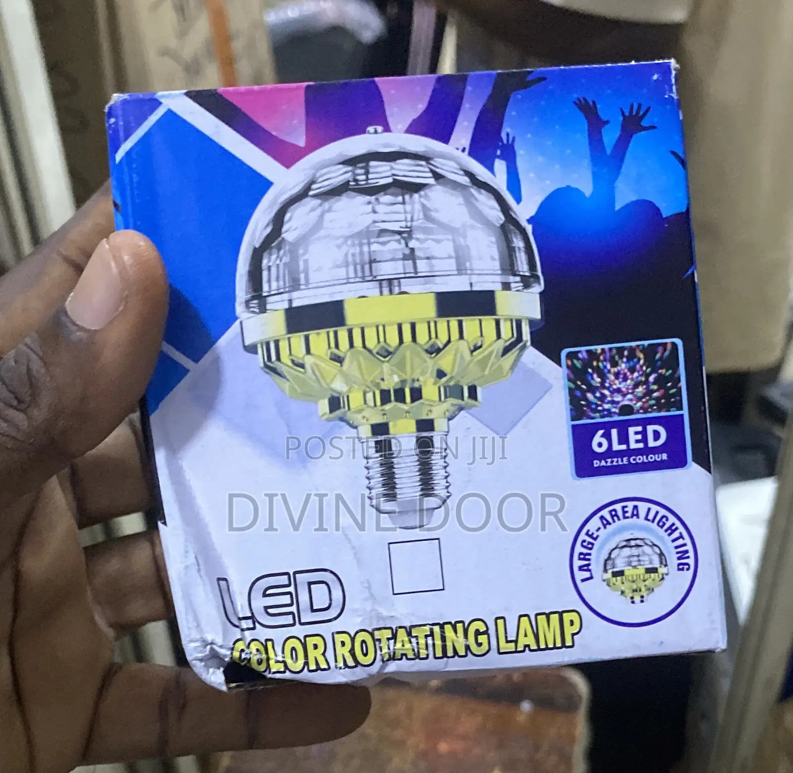 Color Rotating Lamp Bulb
