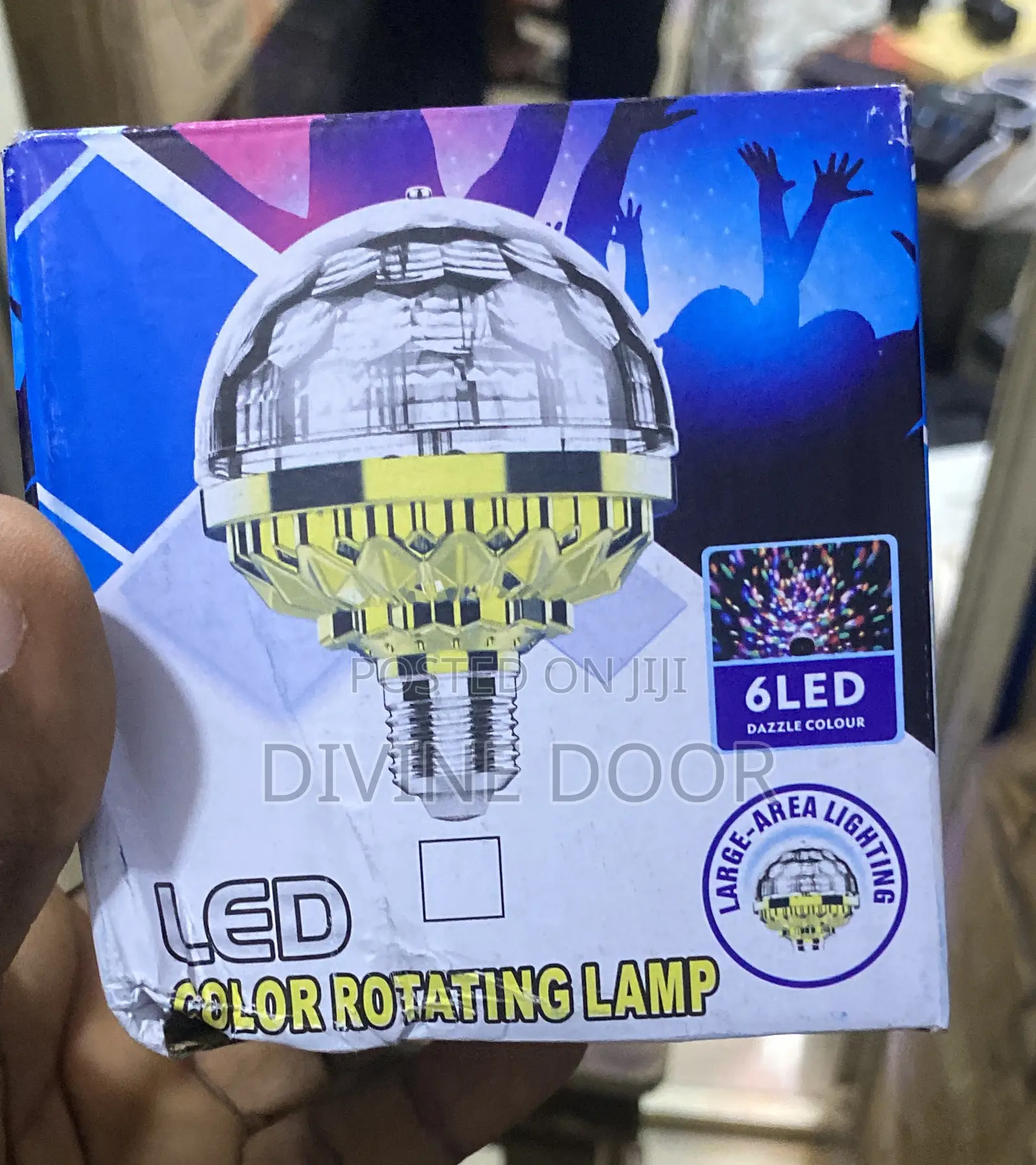 Color Rotating Lamp Bulb