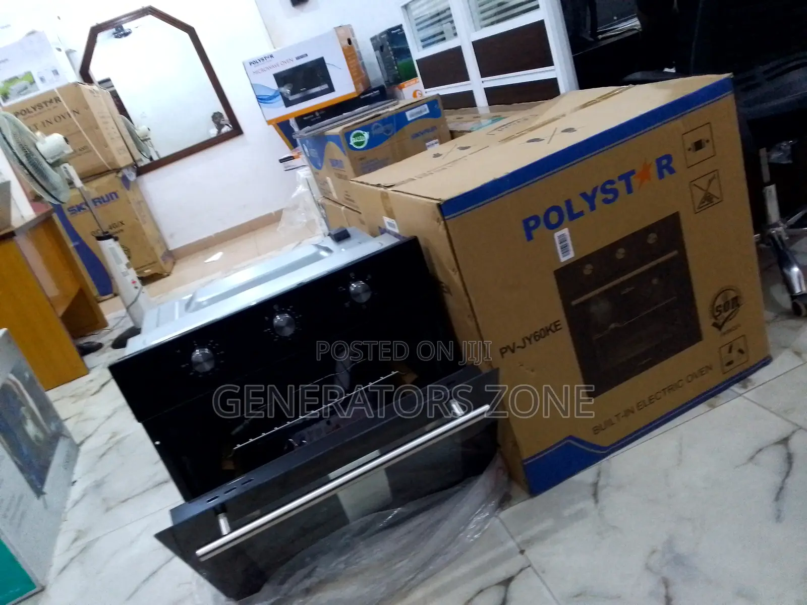 Polystar Built-in Oven/Adjustable Oven Light Brightness