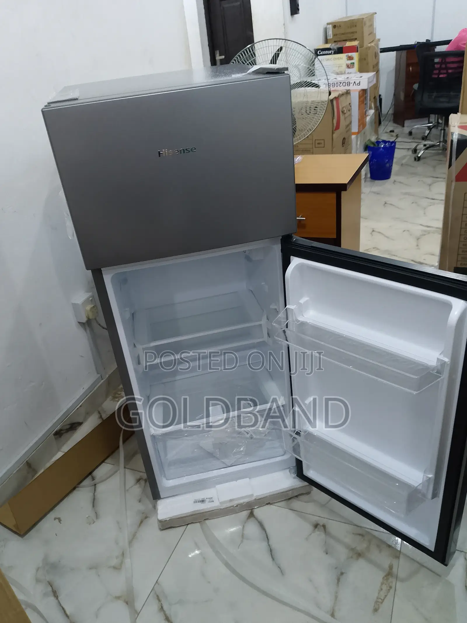 Hisense 124L Double Door Fast Freezing Refrigerator