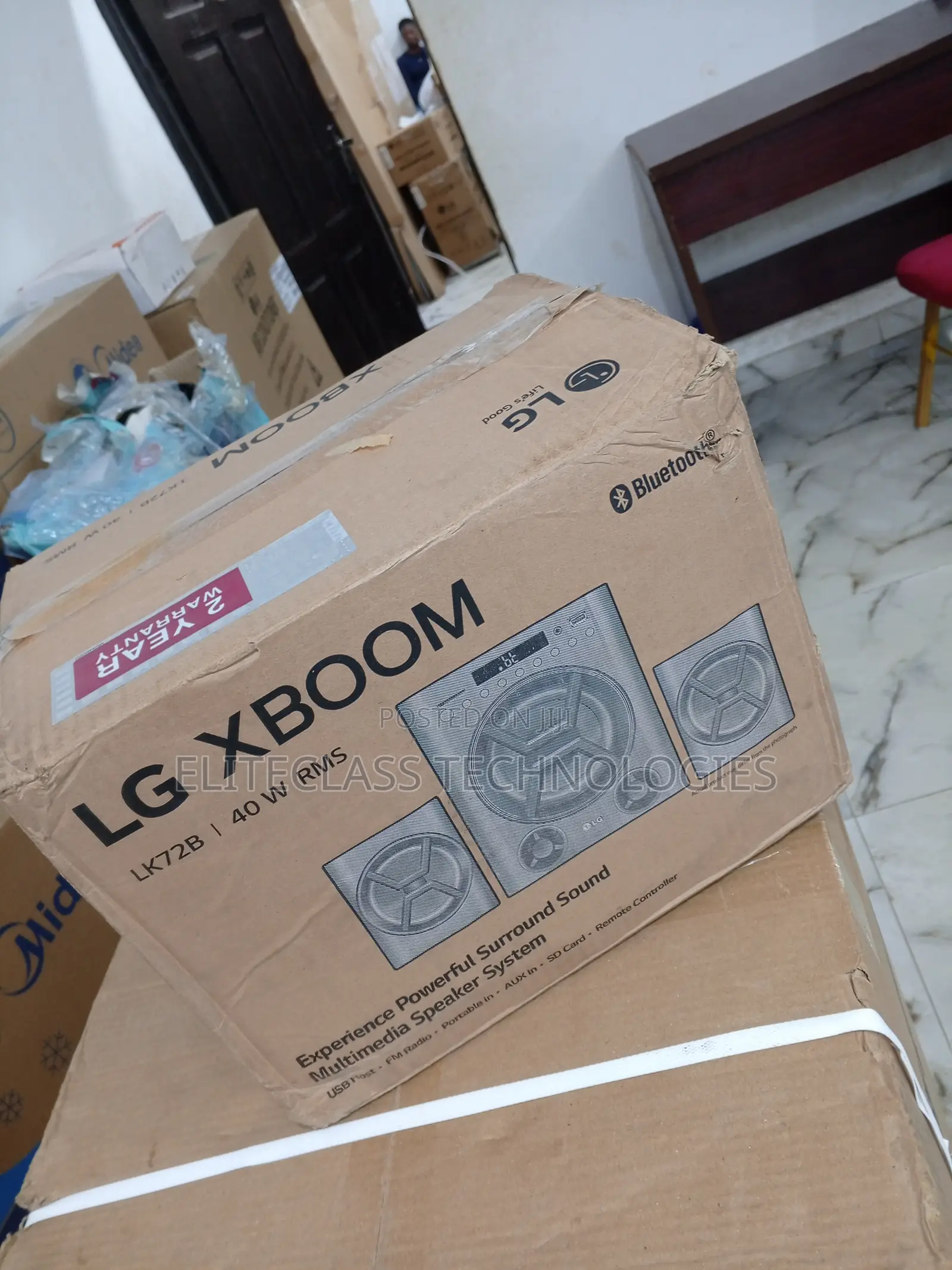 LG ''Vibrant Audio'' Home Theater System